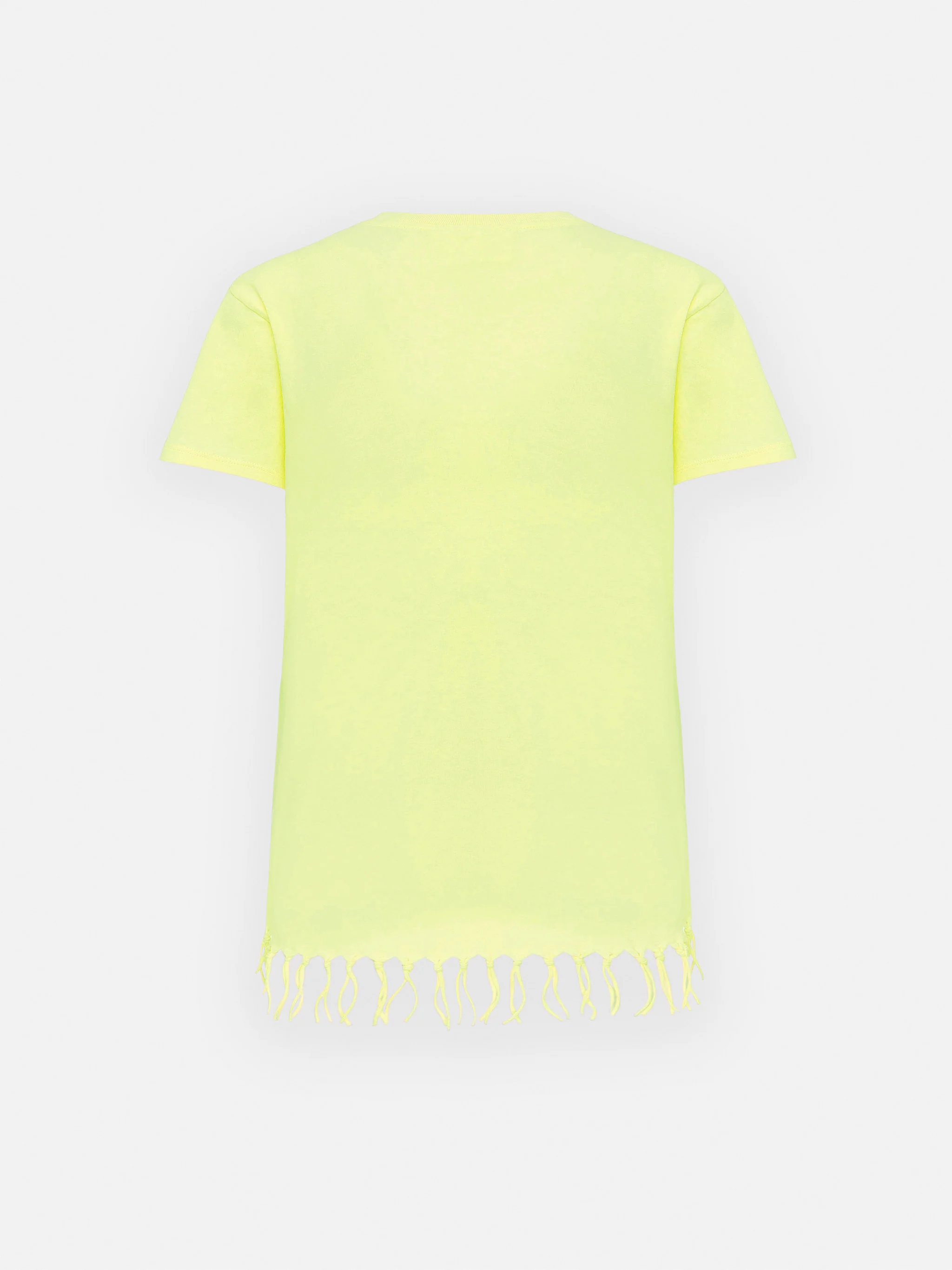 Abbey dress with fringes and  St. Barth local print - Image 2