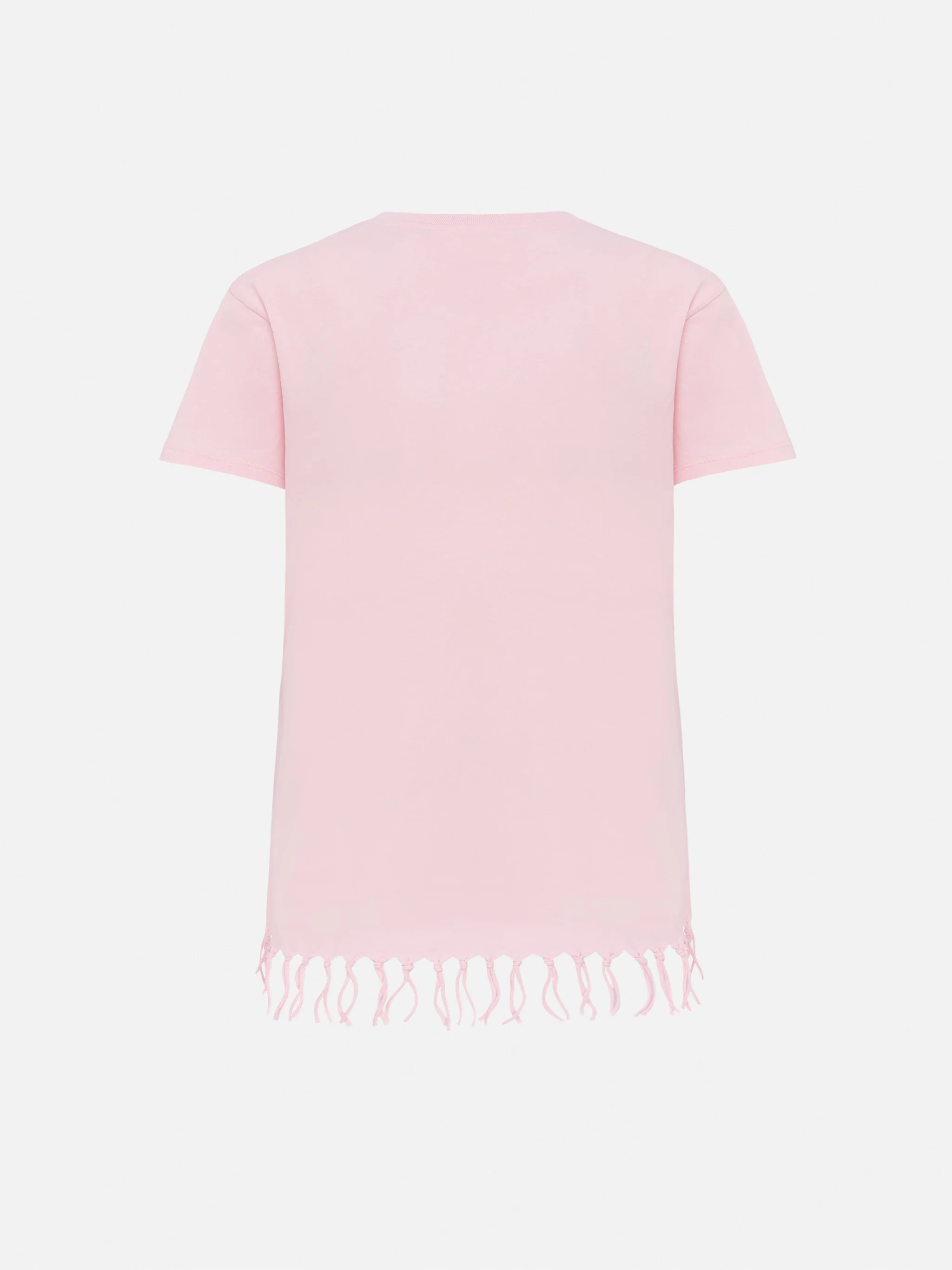 Abbey dress with fringes and terry patch - Image 2