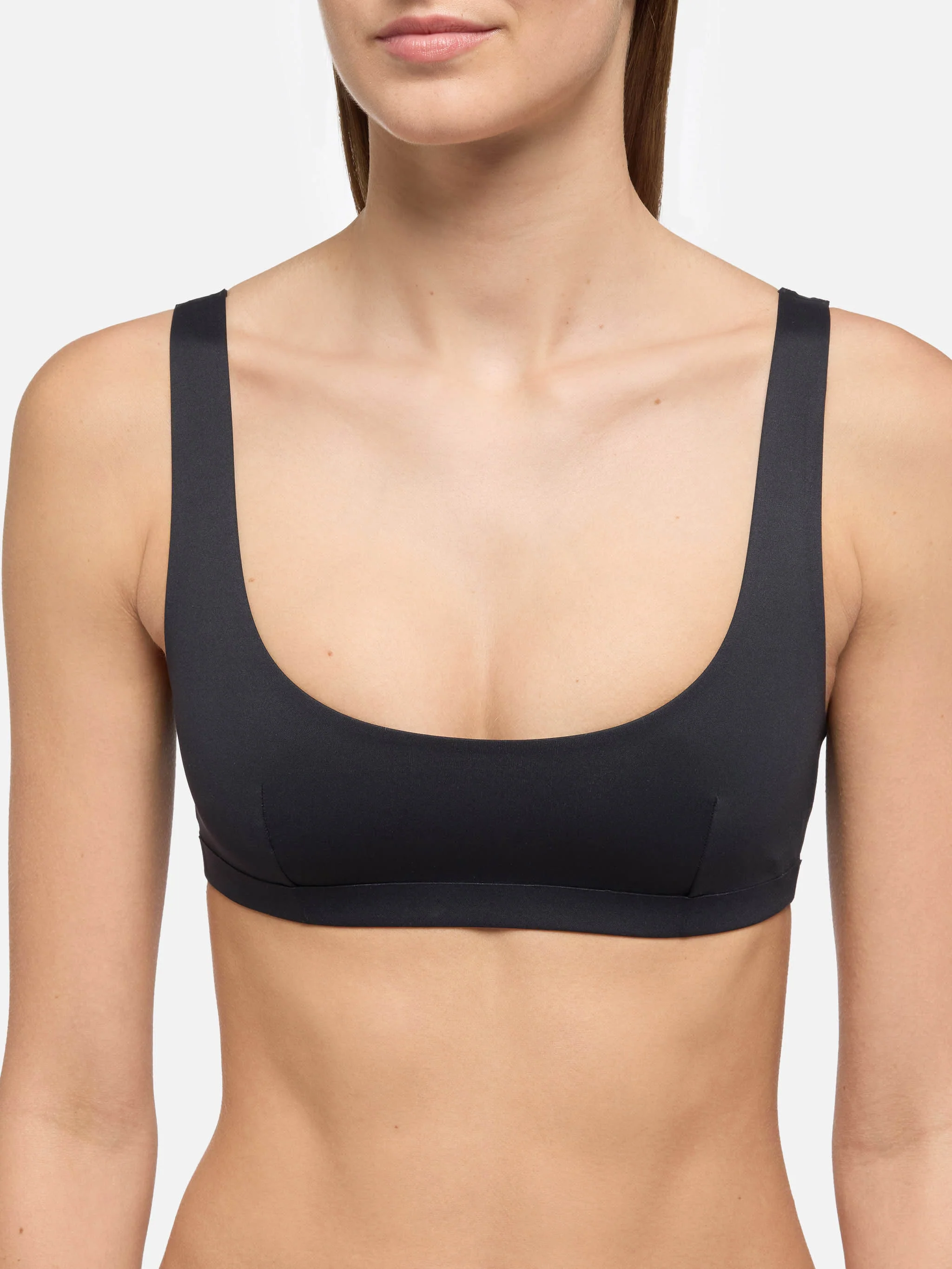 Minerva Afrodite black bralette bikini with heat sealed finish - Image 4
