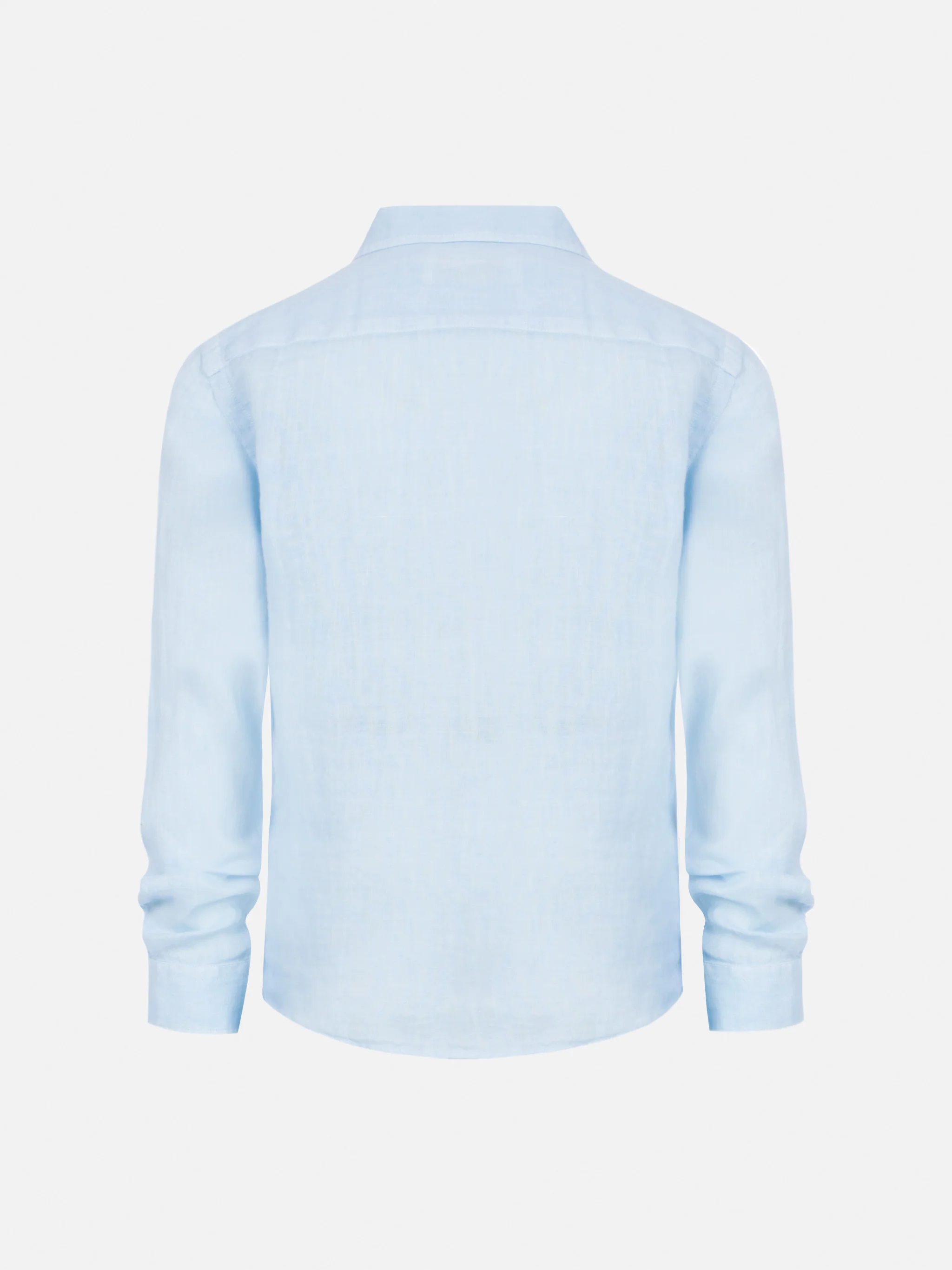 Agnes light blue linen shirt - Image 2