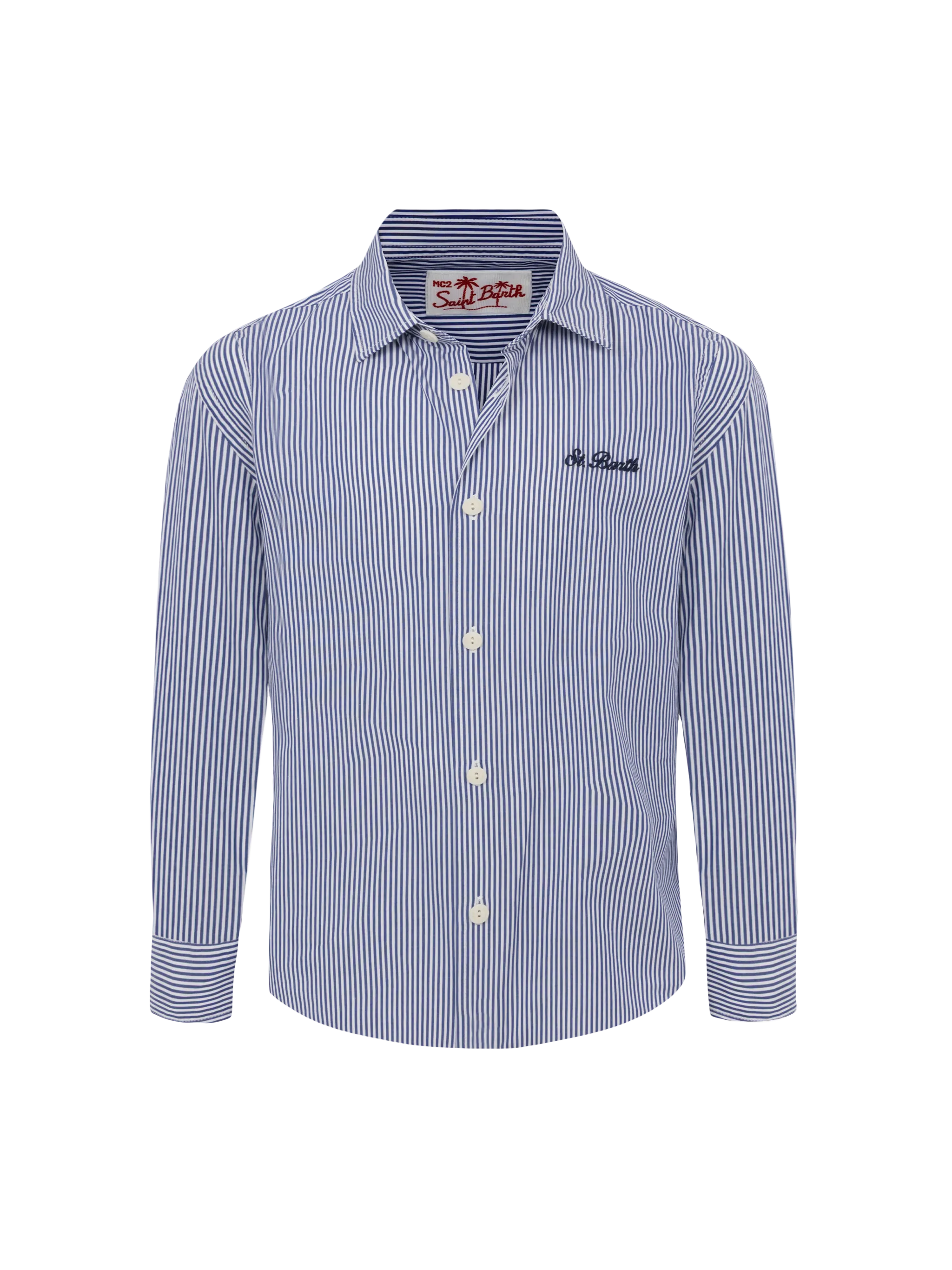 Agnes navy blue cotton shirt with Snoopy print | SNOOPY PEANUTS® SPECIAL EDITION - Image 2