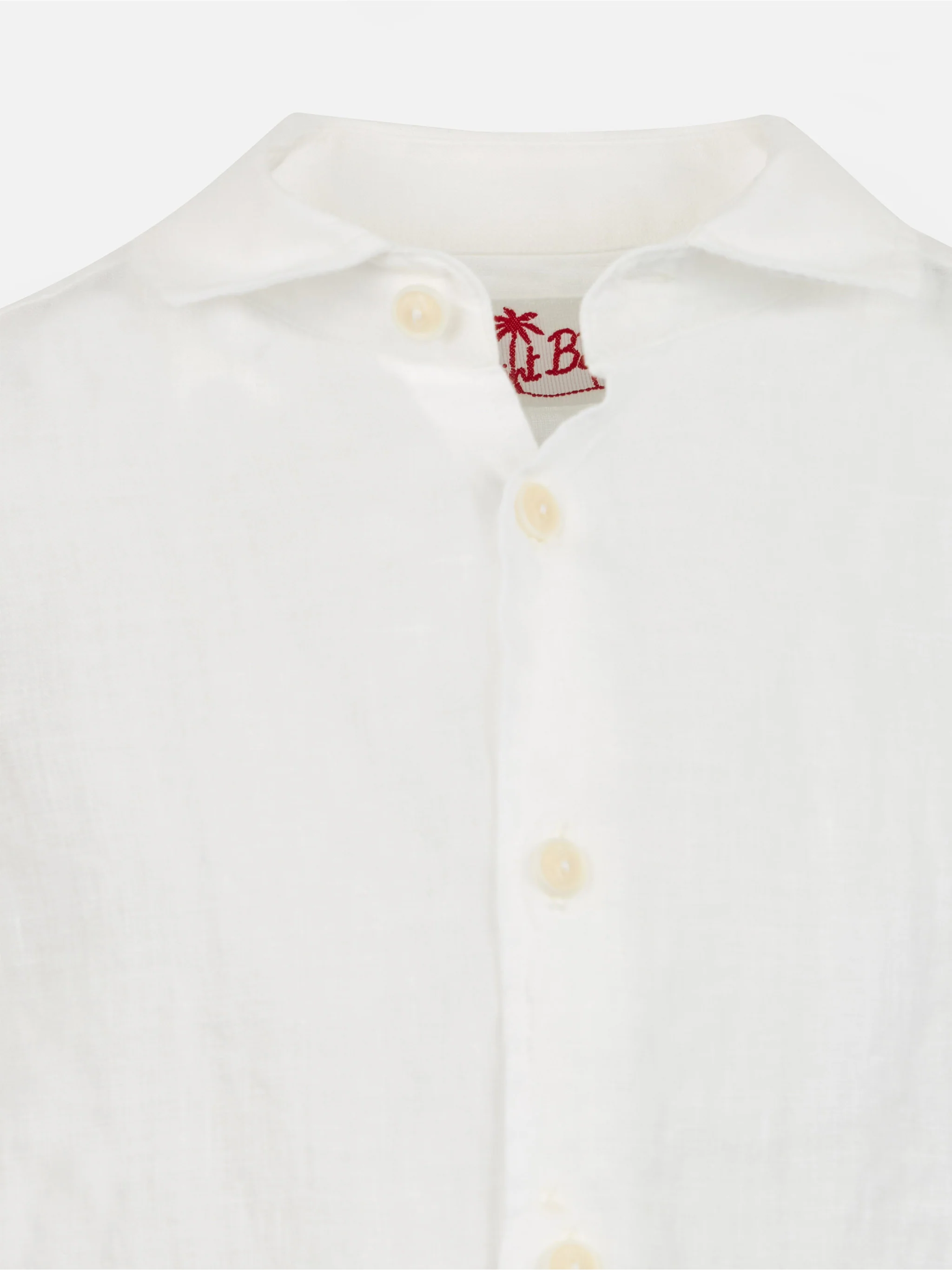 Agnes white linen shirt - Image 2