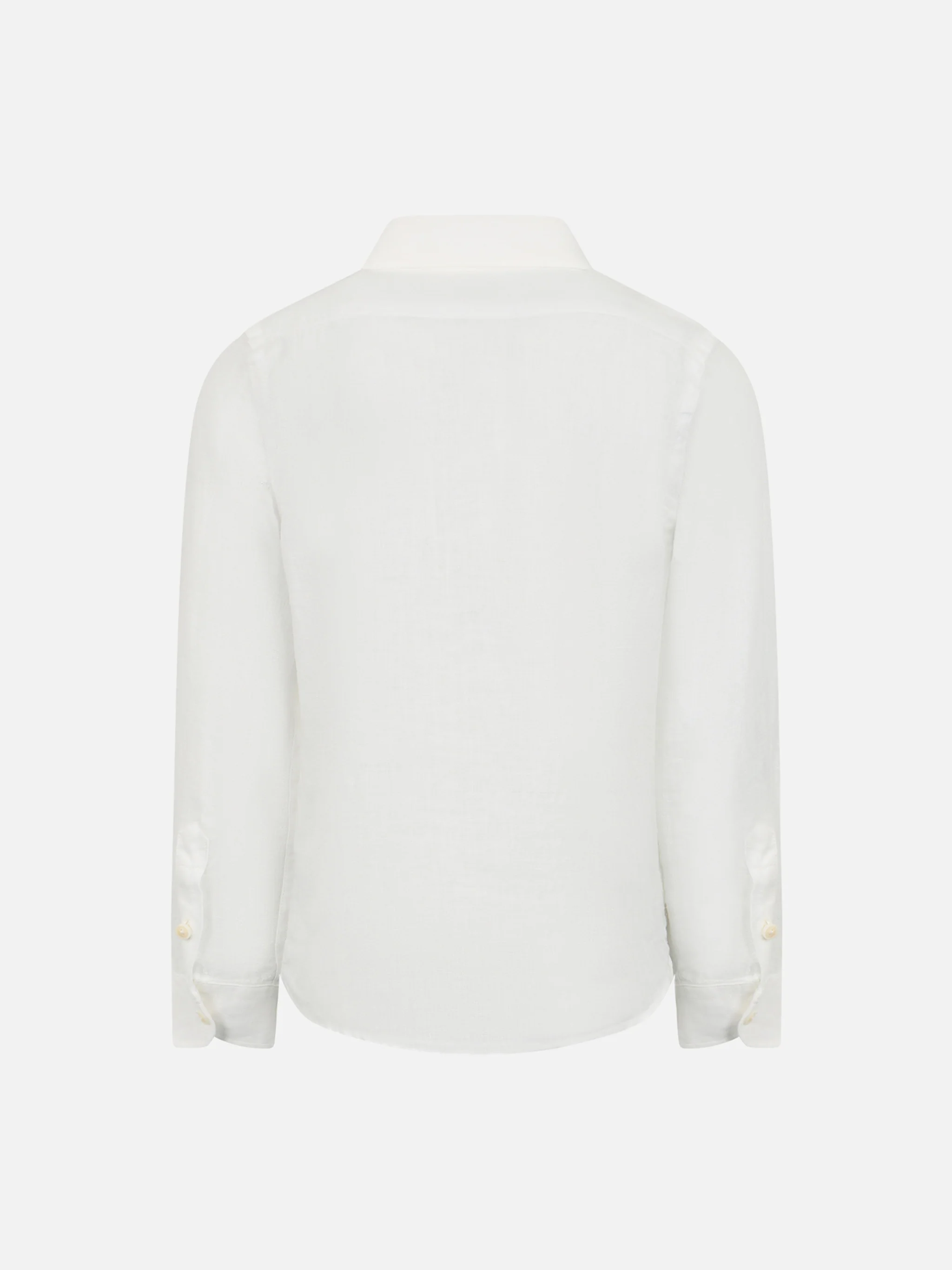 Agnes white linen shirt - Image 3
