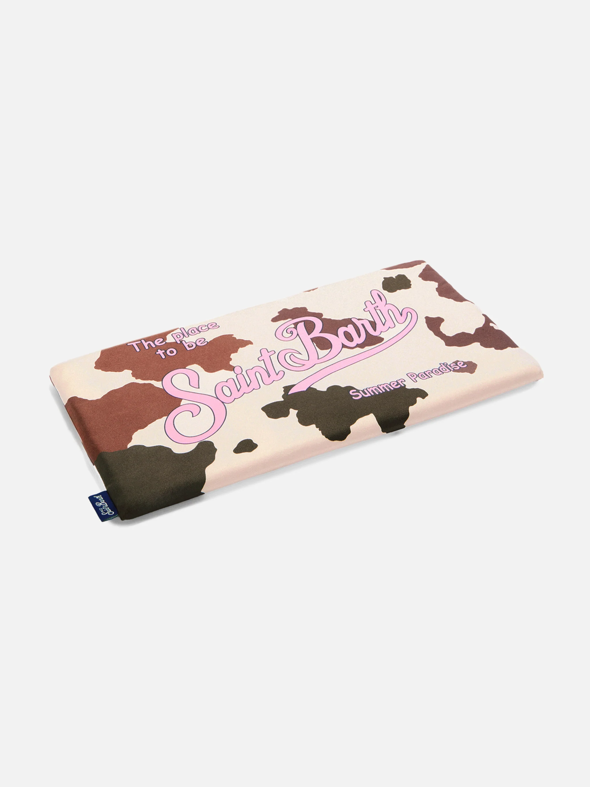 Aidan beach towel with cow print and logo - Image 3