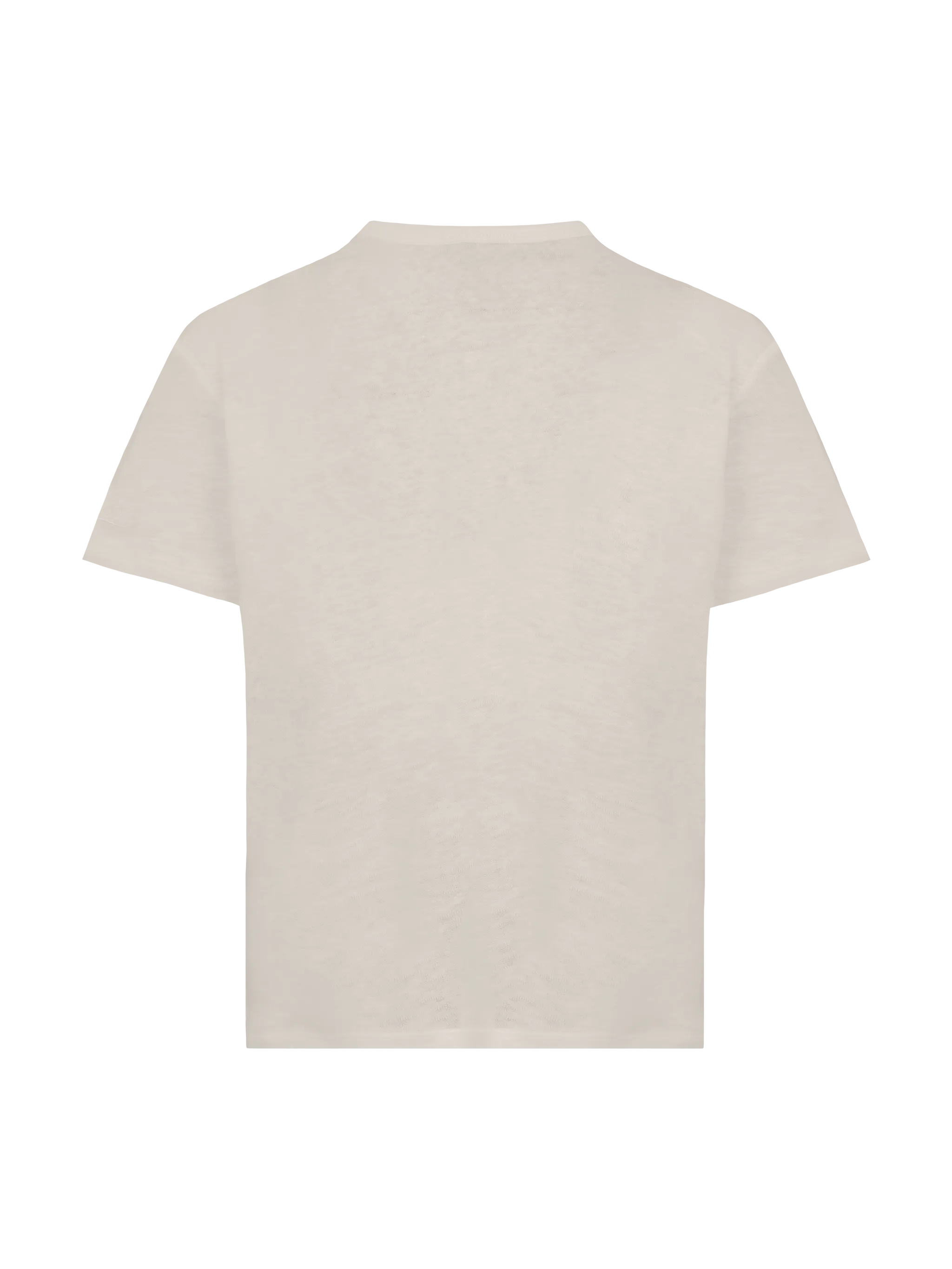 Alex kid off-white linen jersey t-shirt - Image 2