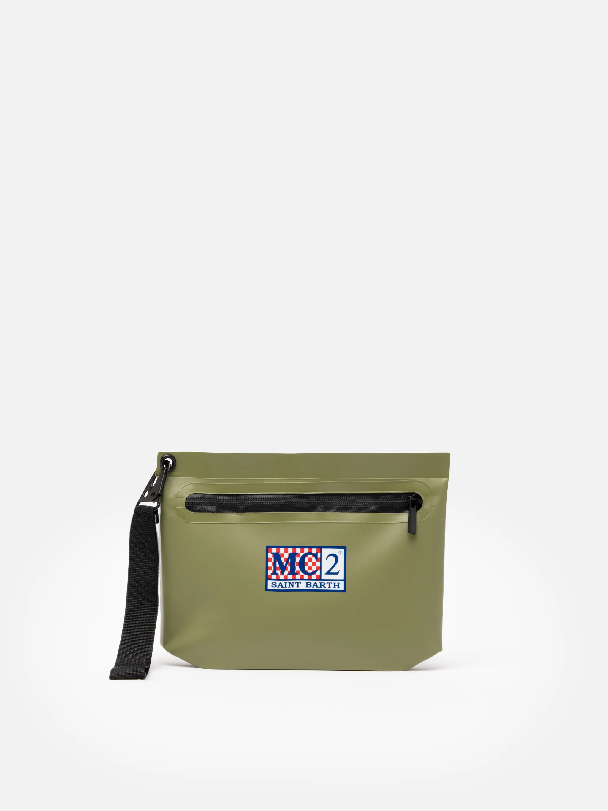 Aline military green water-resistant pochette - Image 2