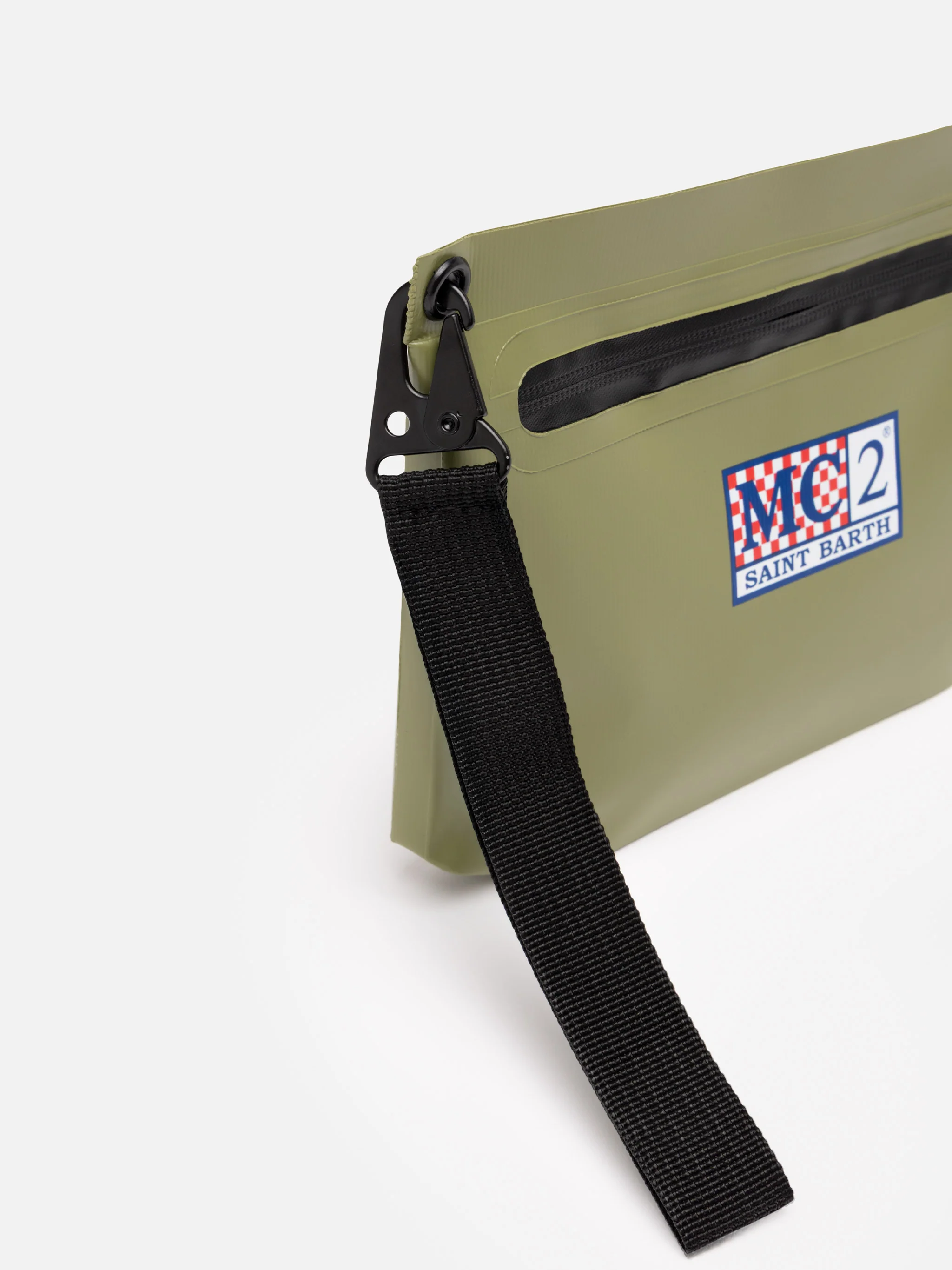Aline military green water-resistant pochette - Image 3