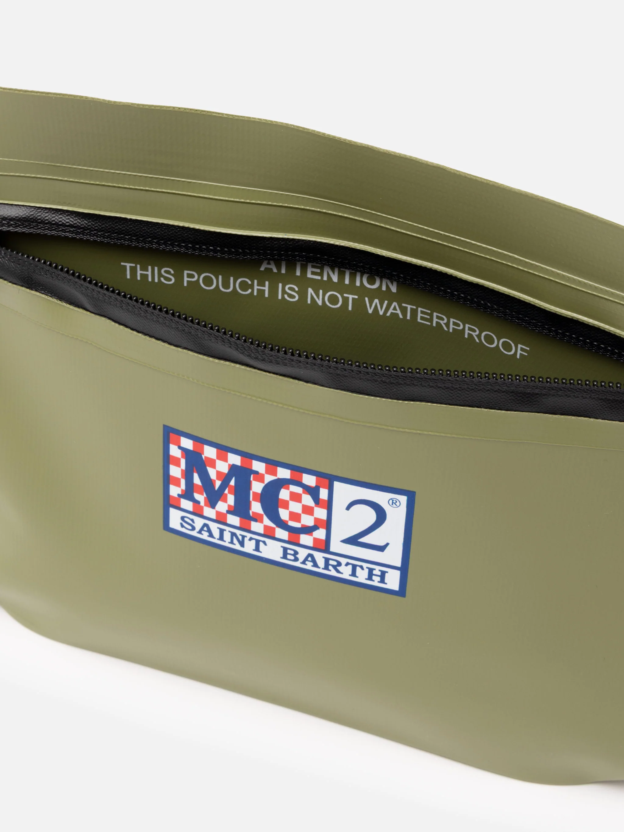 Aline military green water-resistant pochette - Image 4