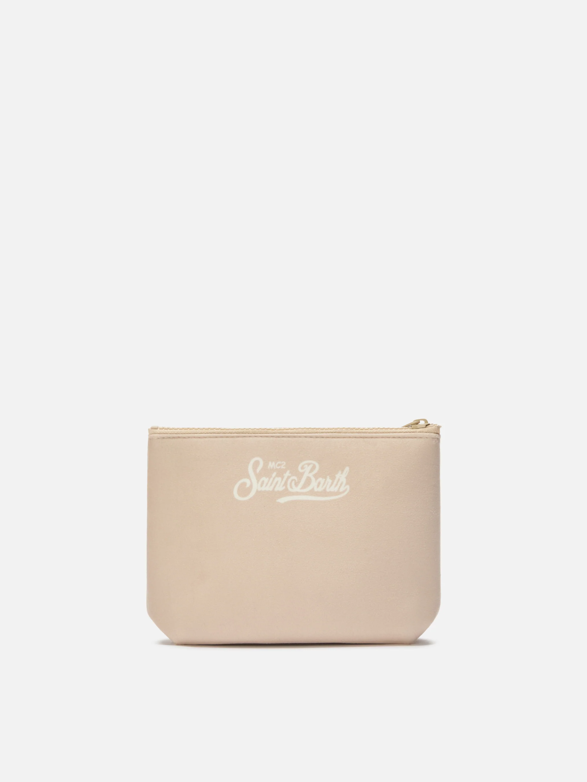 Aline Pouch in wool-effect fabric with Courchevel print - Image 3