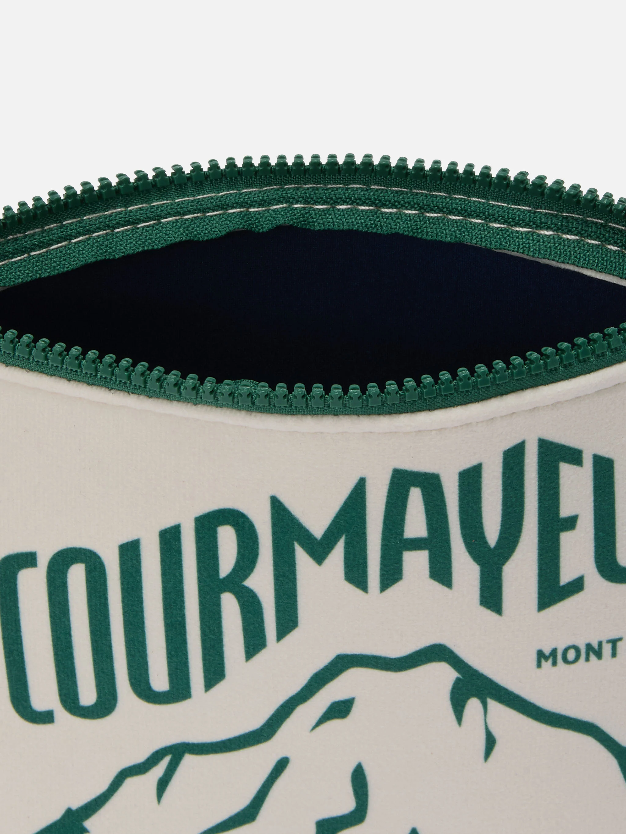 Aline Pouch in wool-effect fabric with Courmayeur print | COURMAYEUR SPECIAL EDITION - Image 4