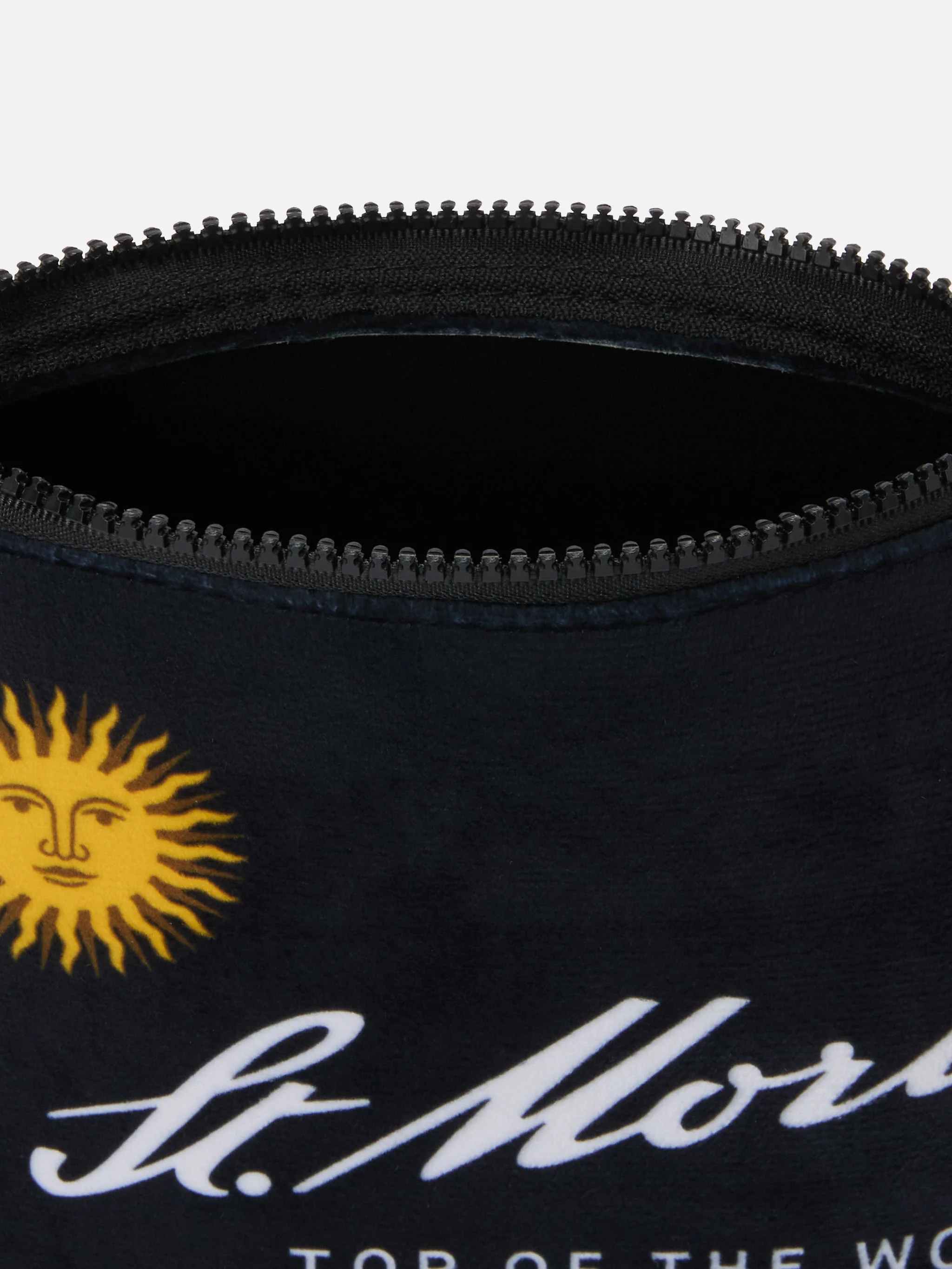 Aline Pouch in wool-effect fabric with St. Moritz print | ST. MORITZ TOP OF THE WORLD SPECIAL EDITION - Image 4