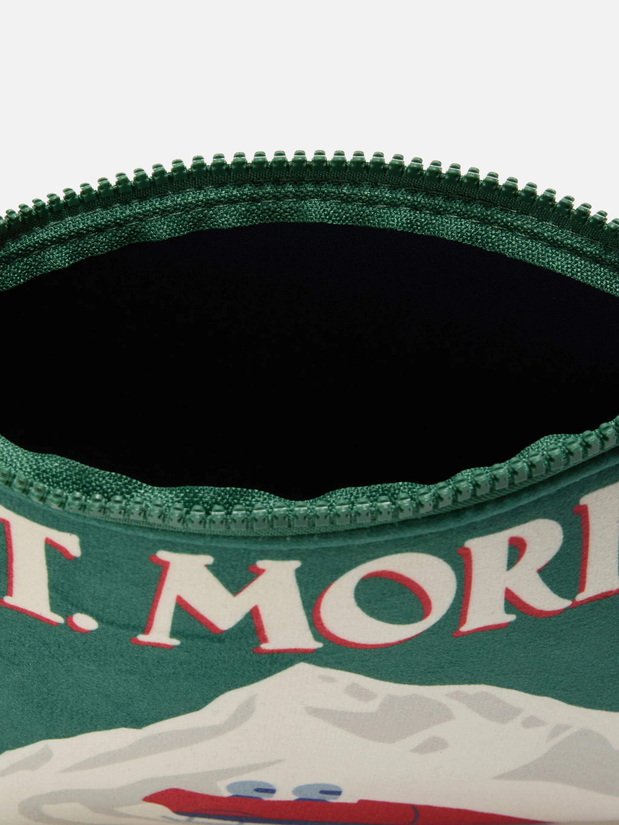 Aline Pouch in wool-effect fabric with St. Moritz print | ST. MORITZ TOP OF THE WORLD SPECIAL EDITION - Image 4