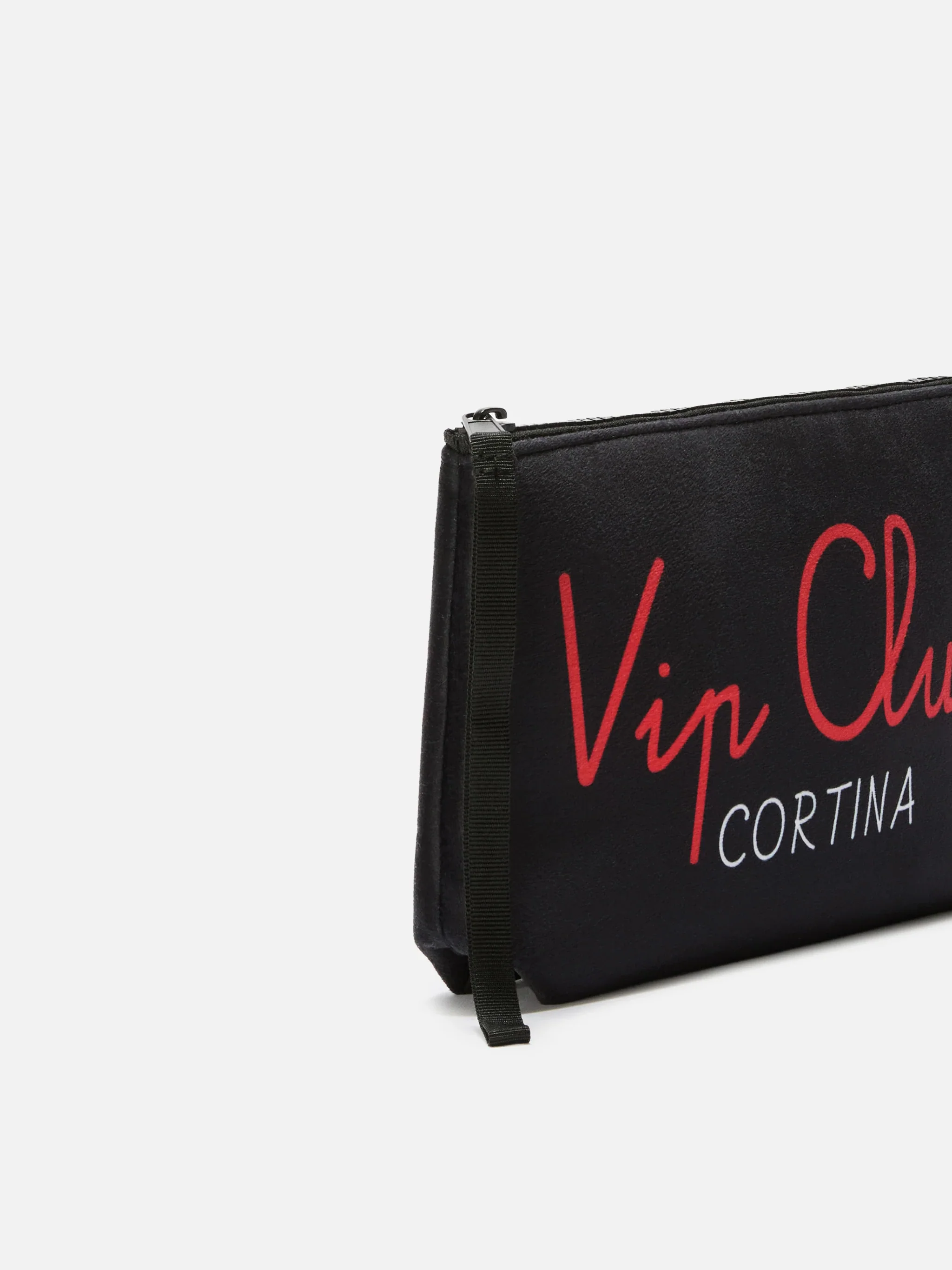 Aline Pouch in wool-effect fabric with Vip Club print | VIP CLUB SPECIAL EDITION - Image 2