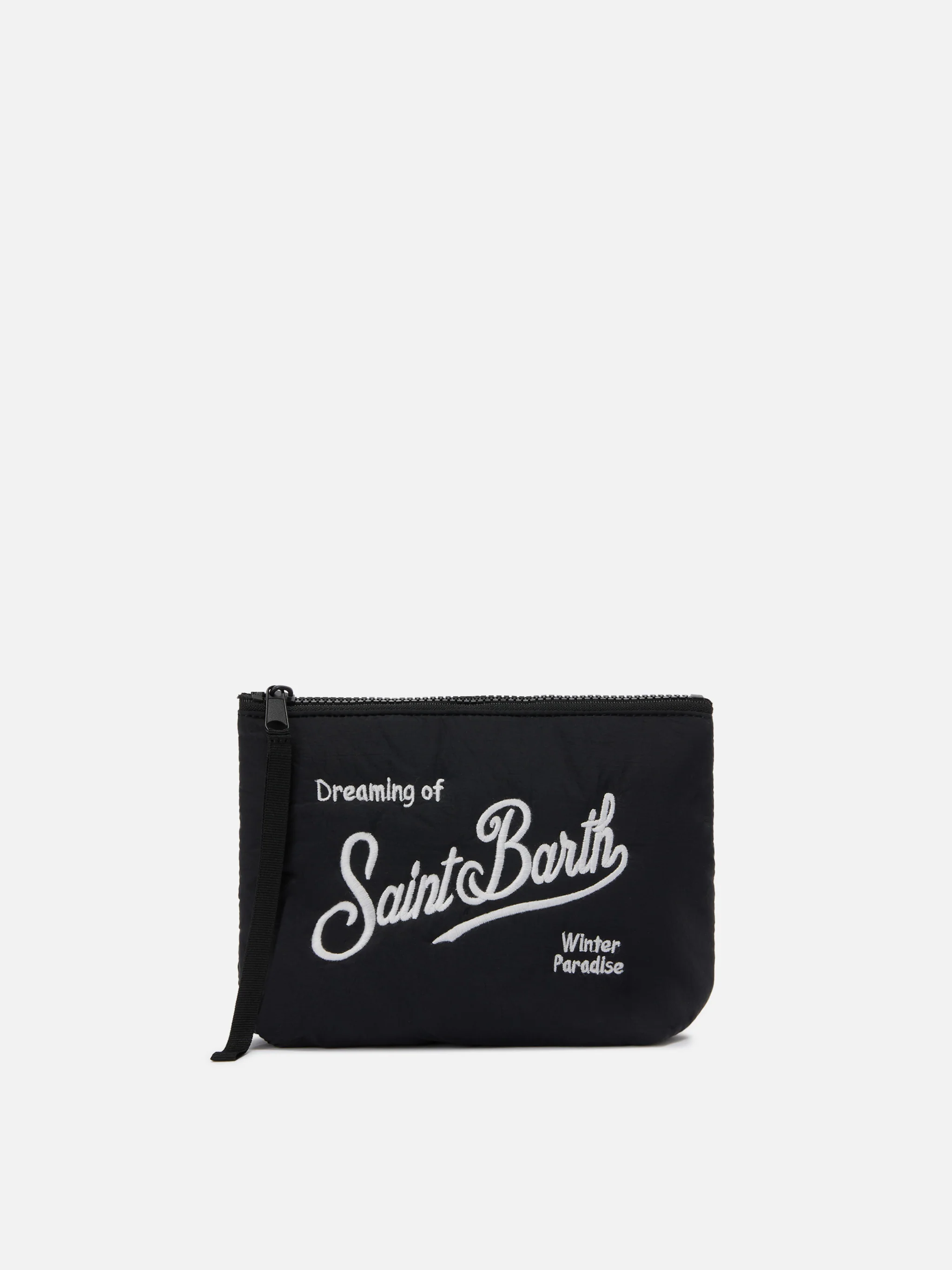 Aline Puffer Pouch in padded black nylon