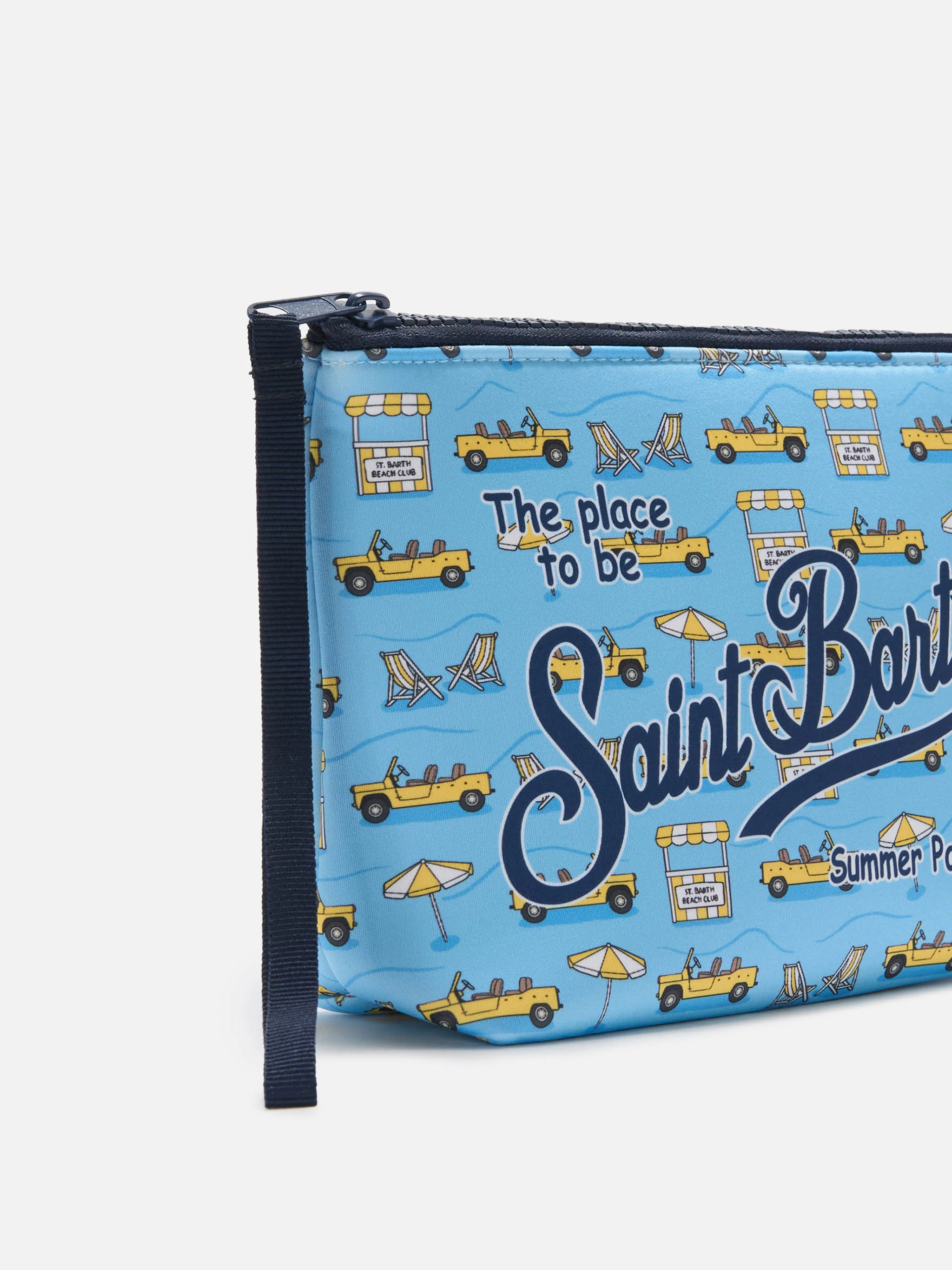 Aline scuba pouch with Road to Formentera print - Image 2
