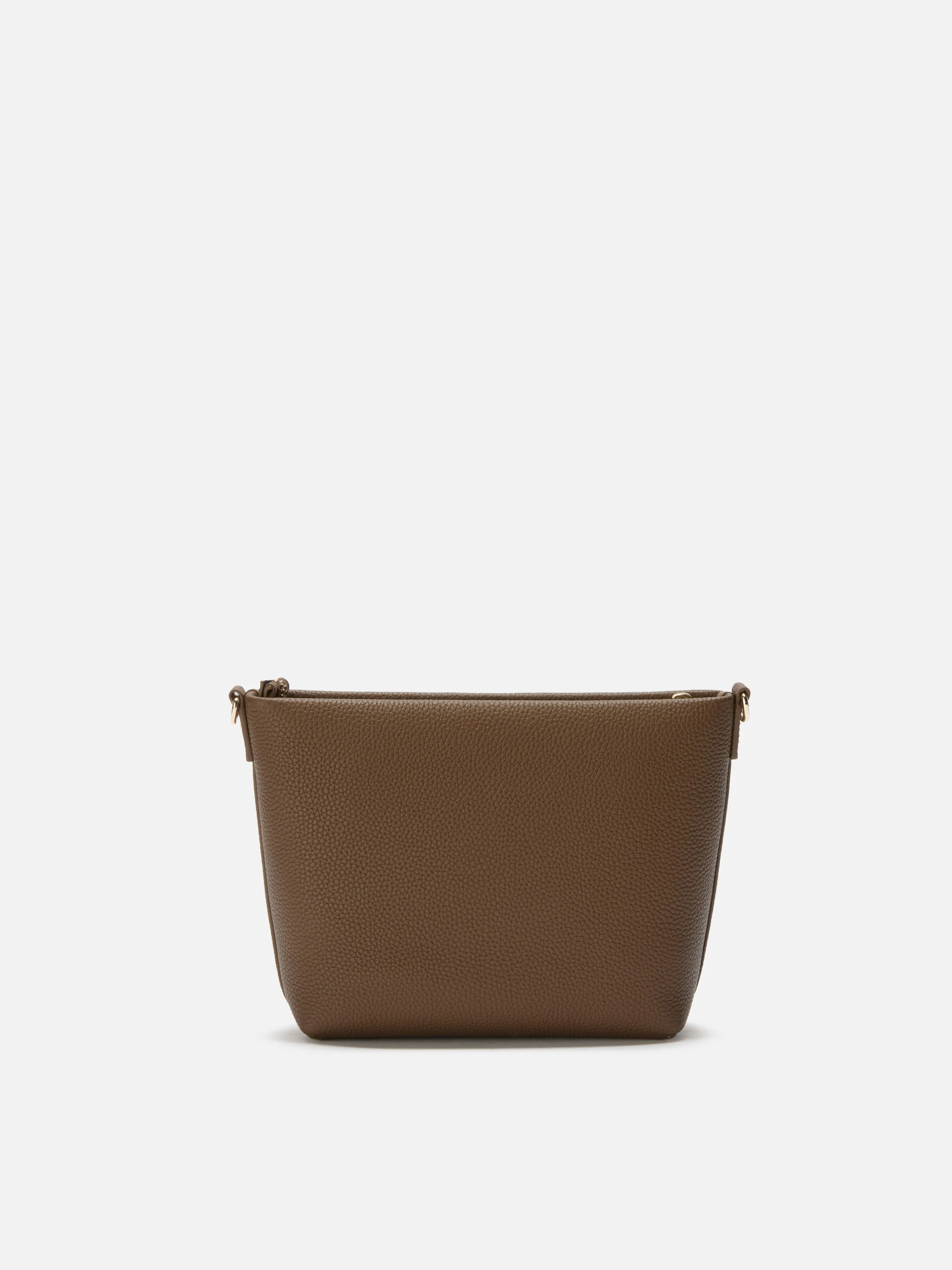 Aline Shoulder Bag in hammered brown leather - Image 4