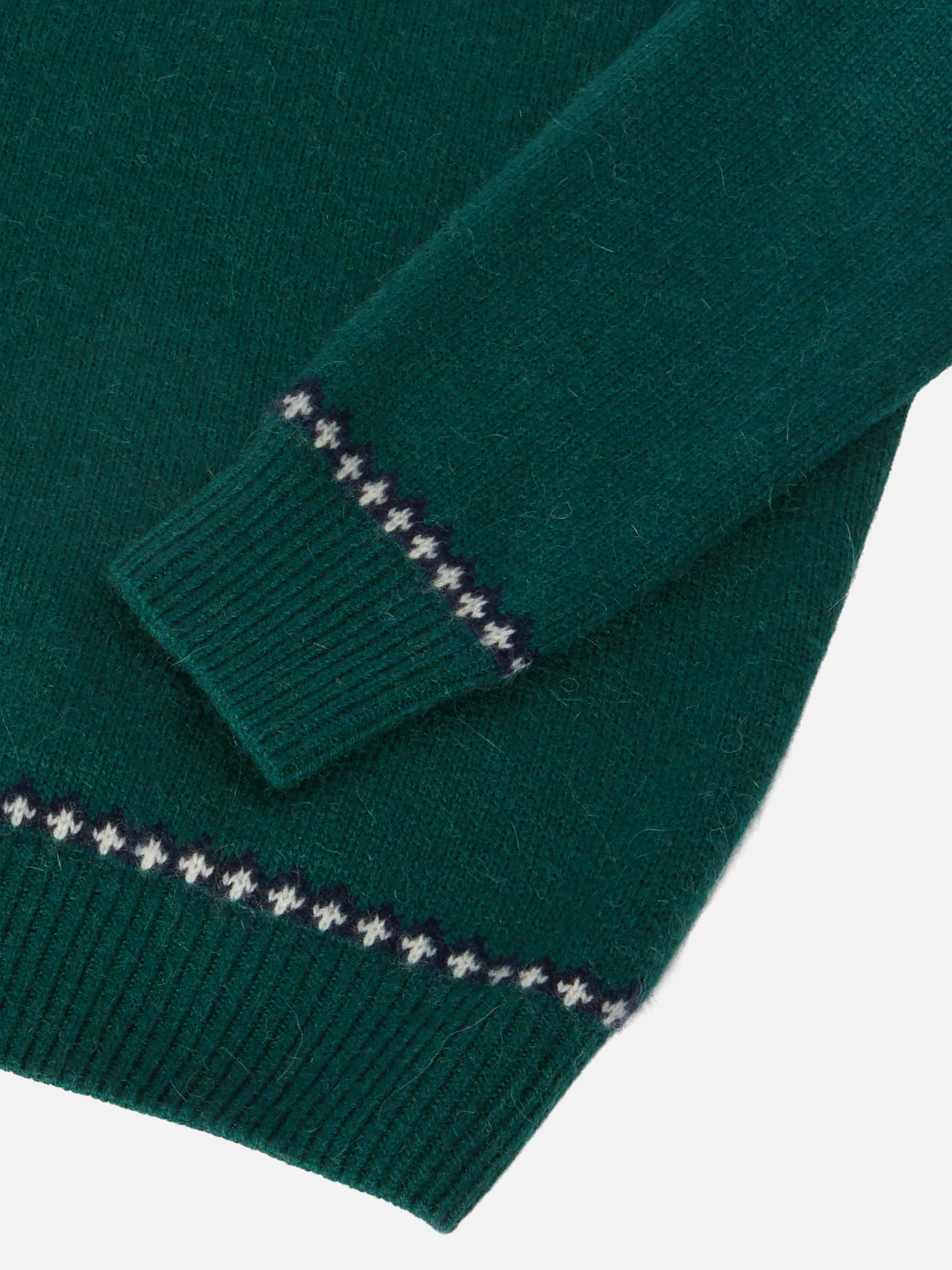 Alpaca sweater Douglas with fair-isle jacquard - Image 4