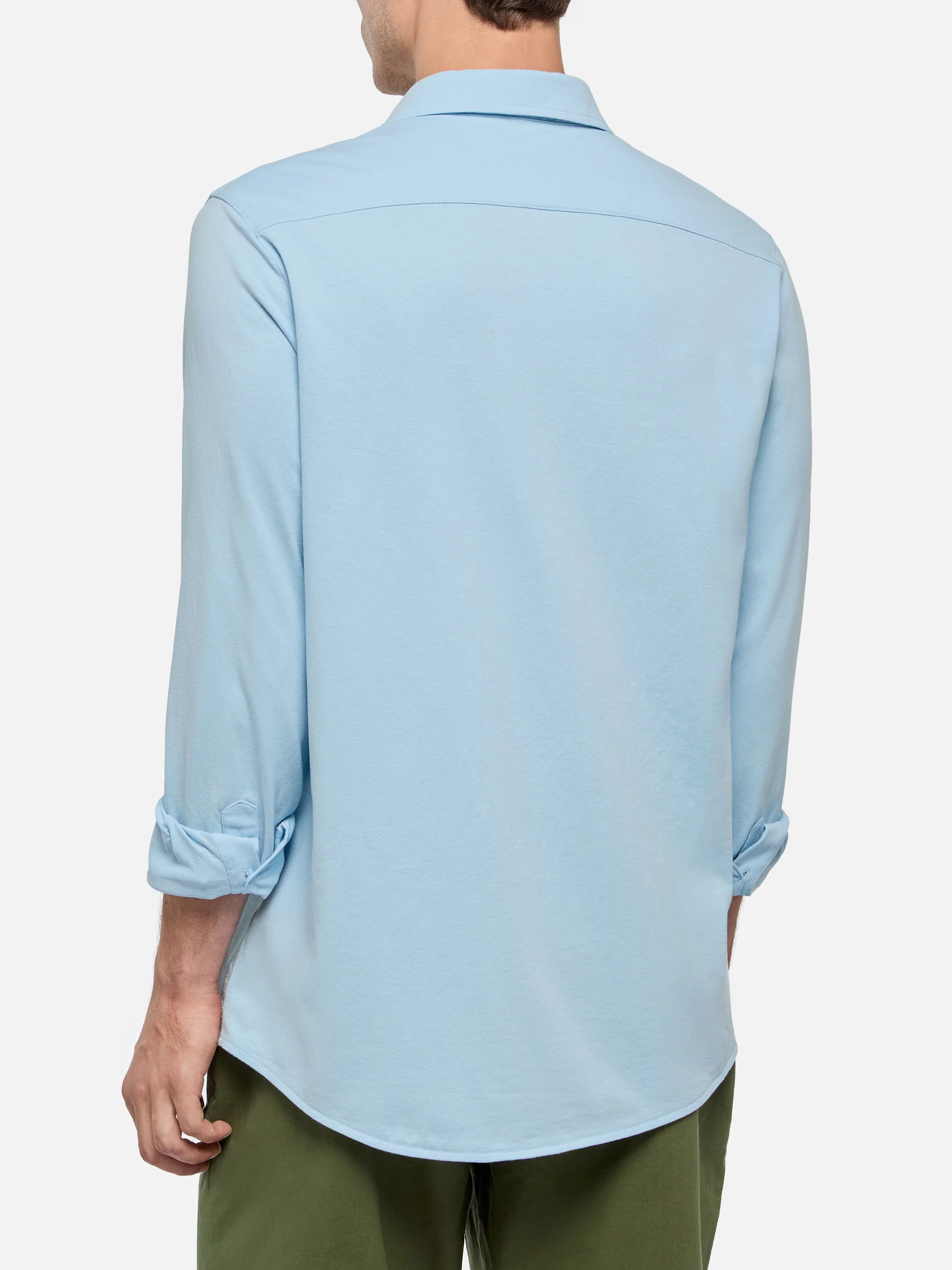 Amalfi light blue jersey shirt - Image 3