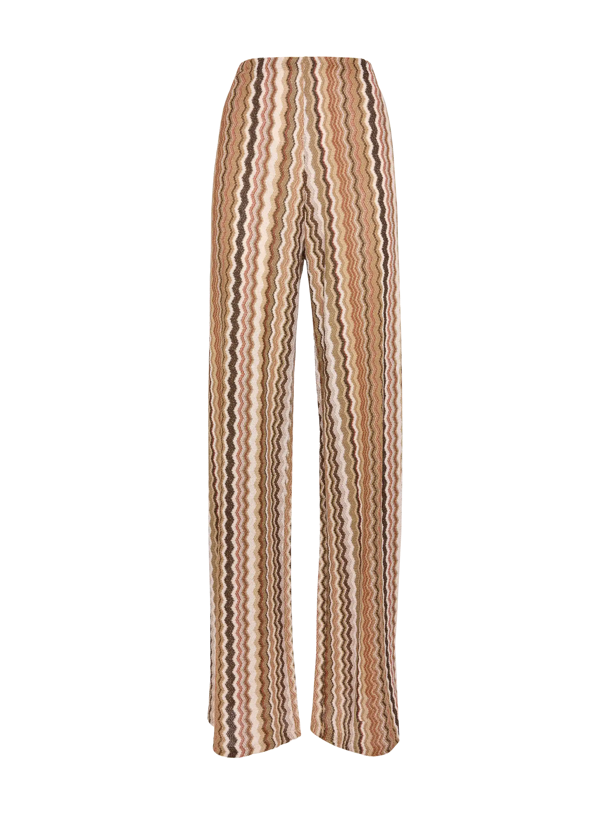 Amalia wide-leg trousers in raschel knit - Image 5