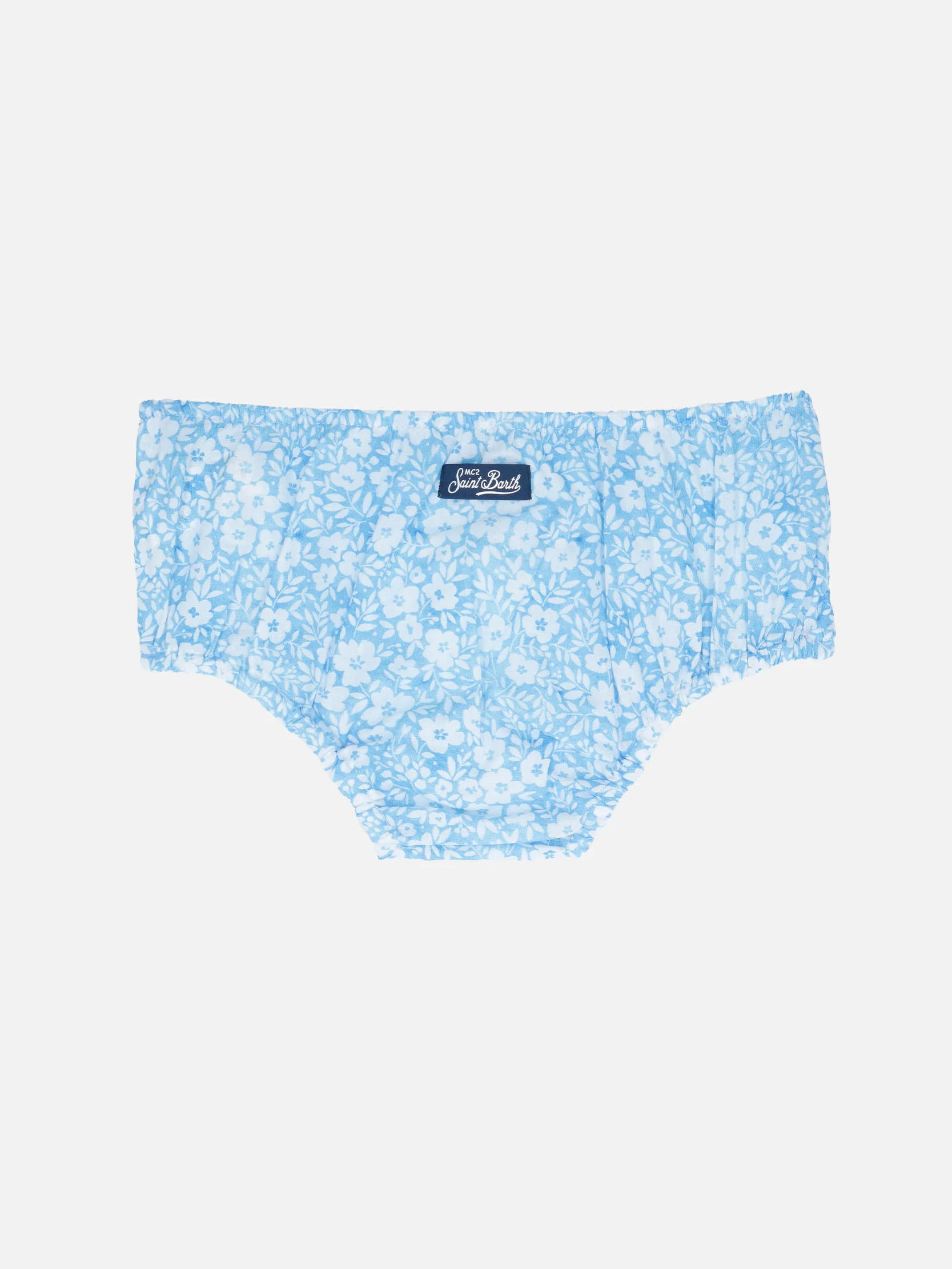 Infant bloomers Pimmy with vintage flower print - Image 2