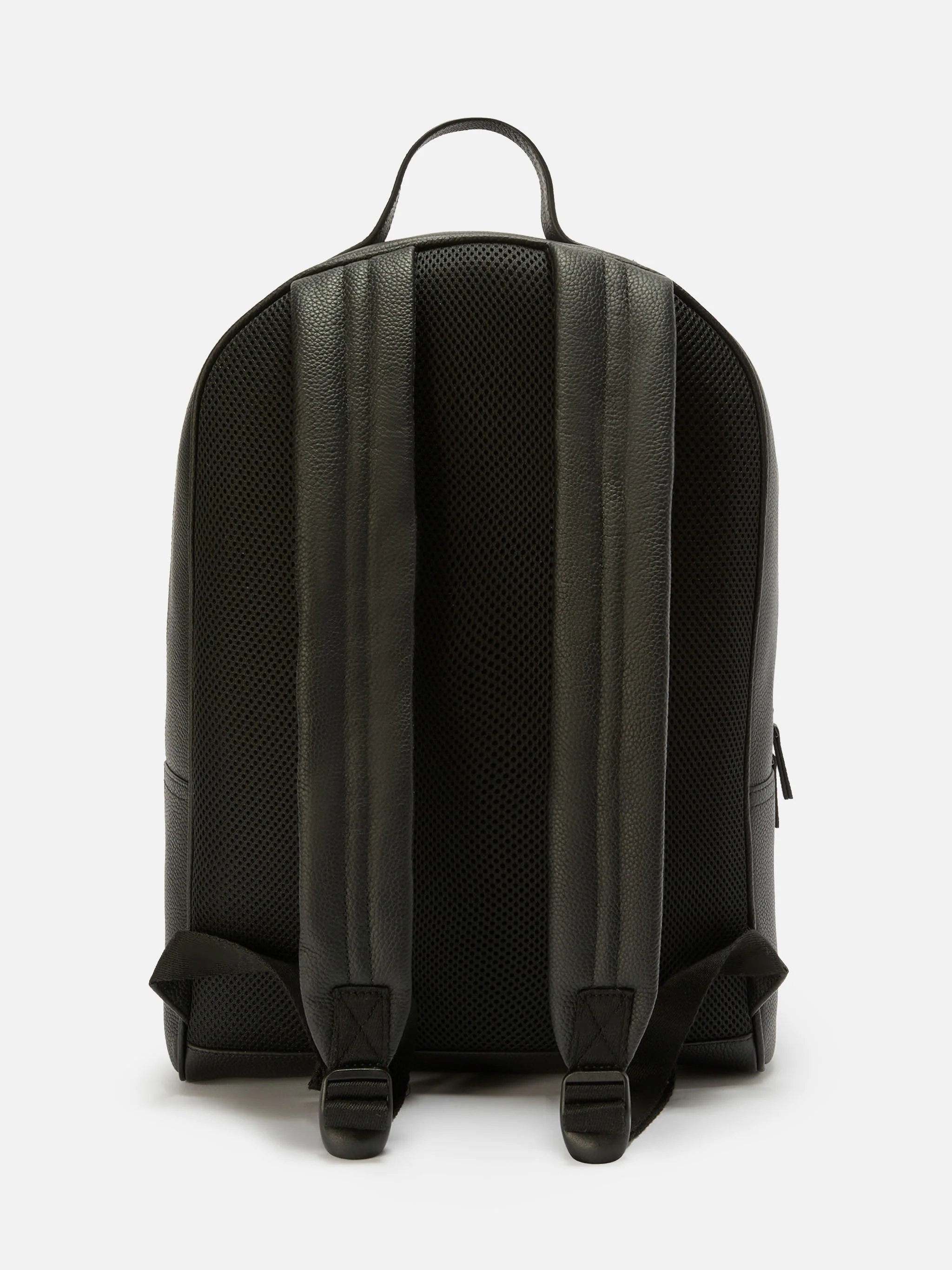 Backpack in black leather - Image 4