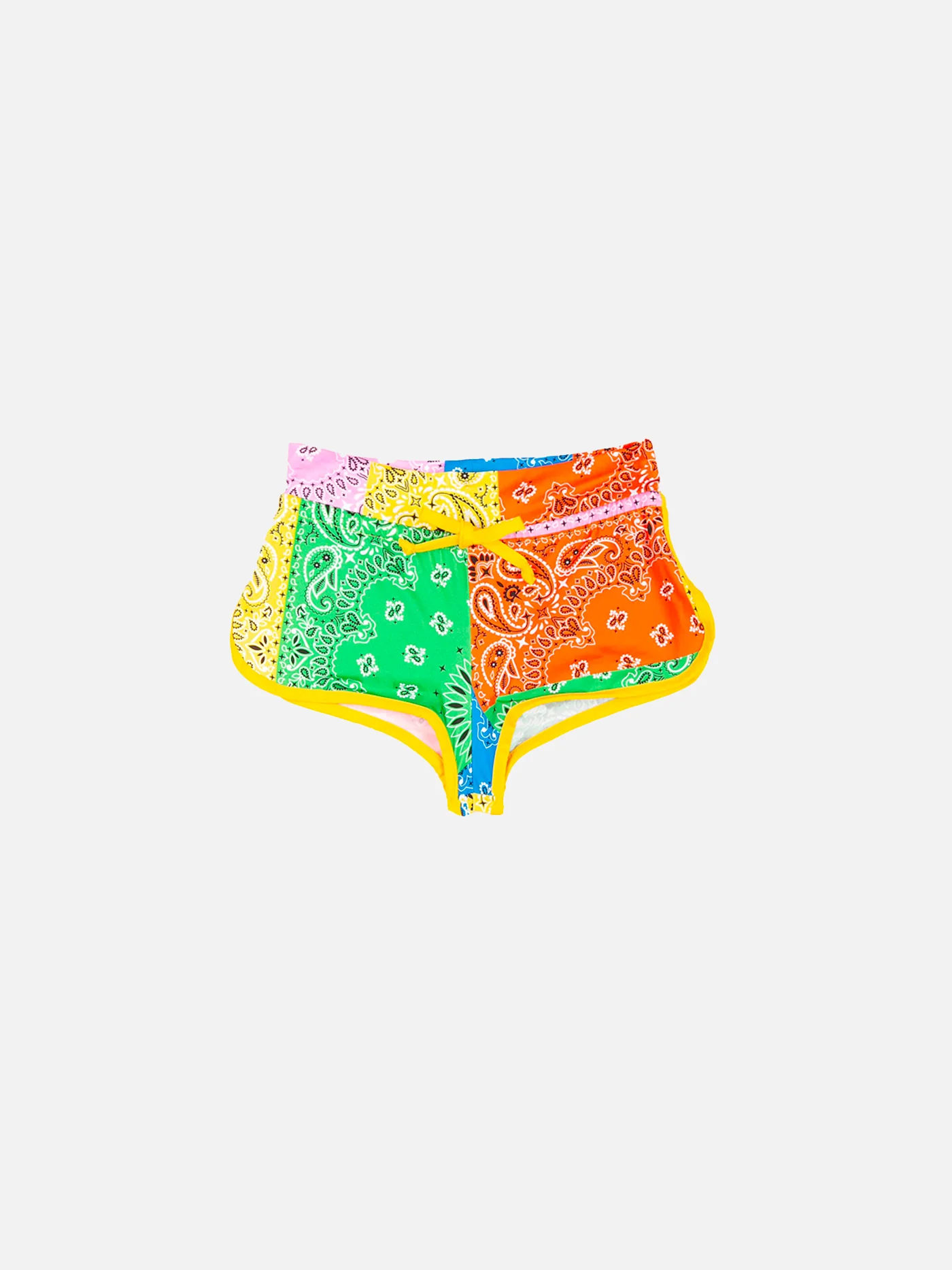 Beach shorts Coco with bandana print