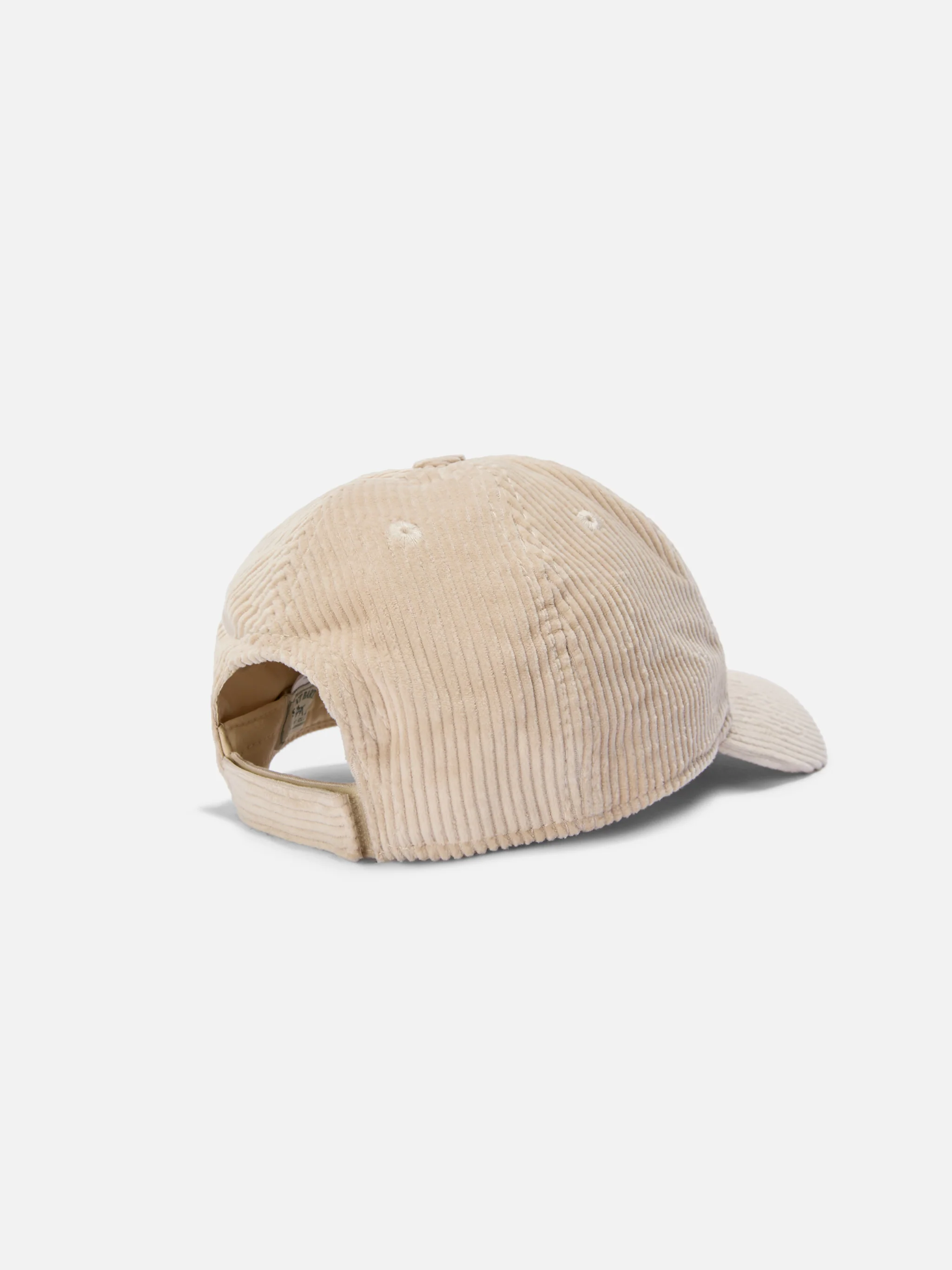 Baseball Cap Corduroy in beige corduroy velvet - Image 3