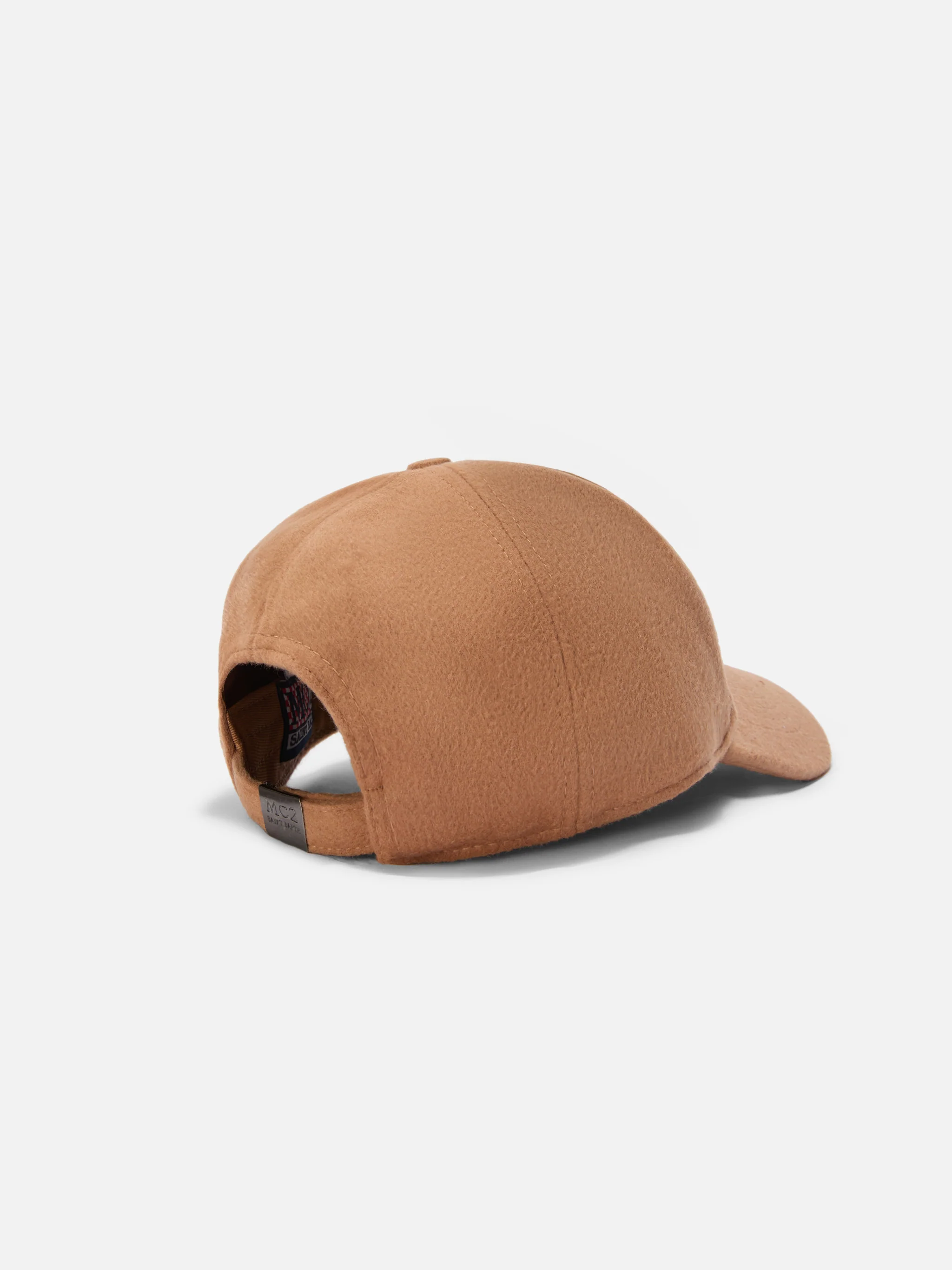 Baseball Cap Felt in camel wool blend - Image 3