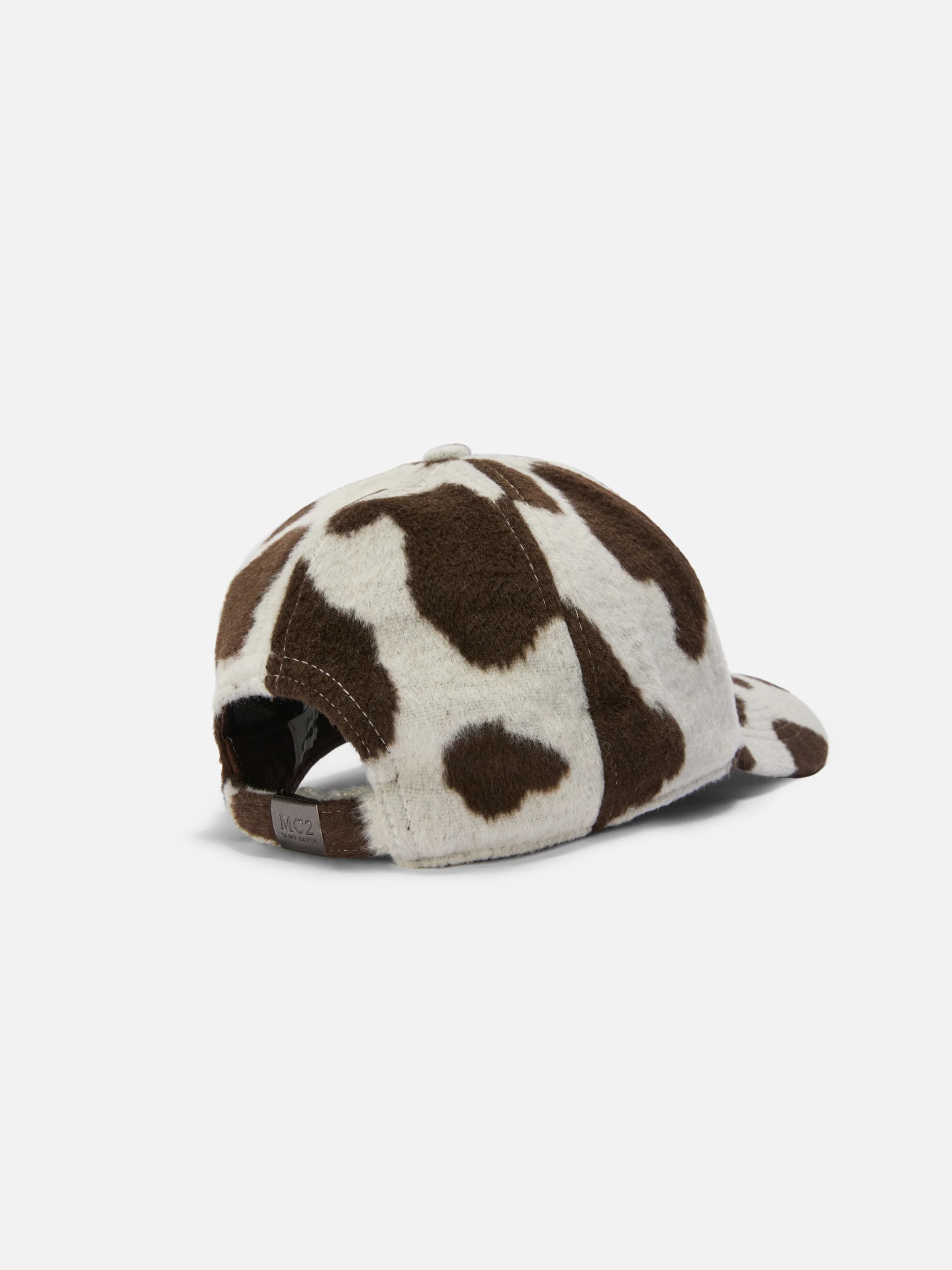 Baseball Cap Felt in cow-print wool blend - Image 3