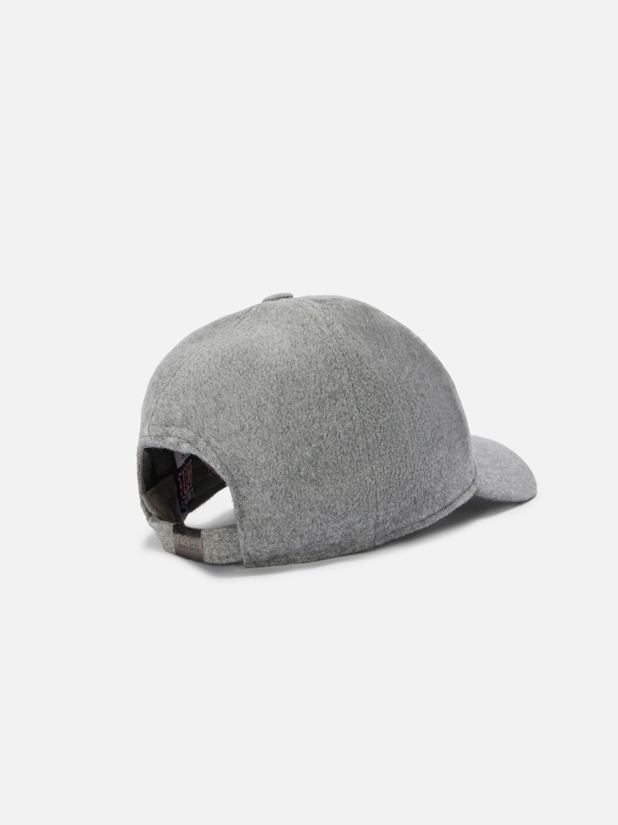 Baseball Cap Felt in gray wool blend - Image 3