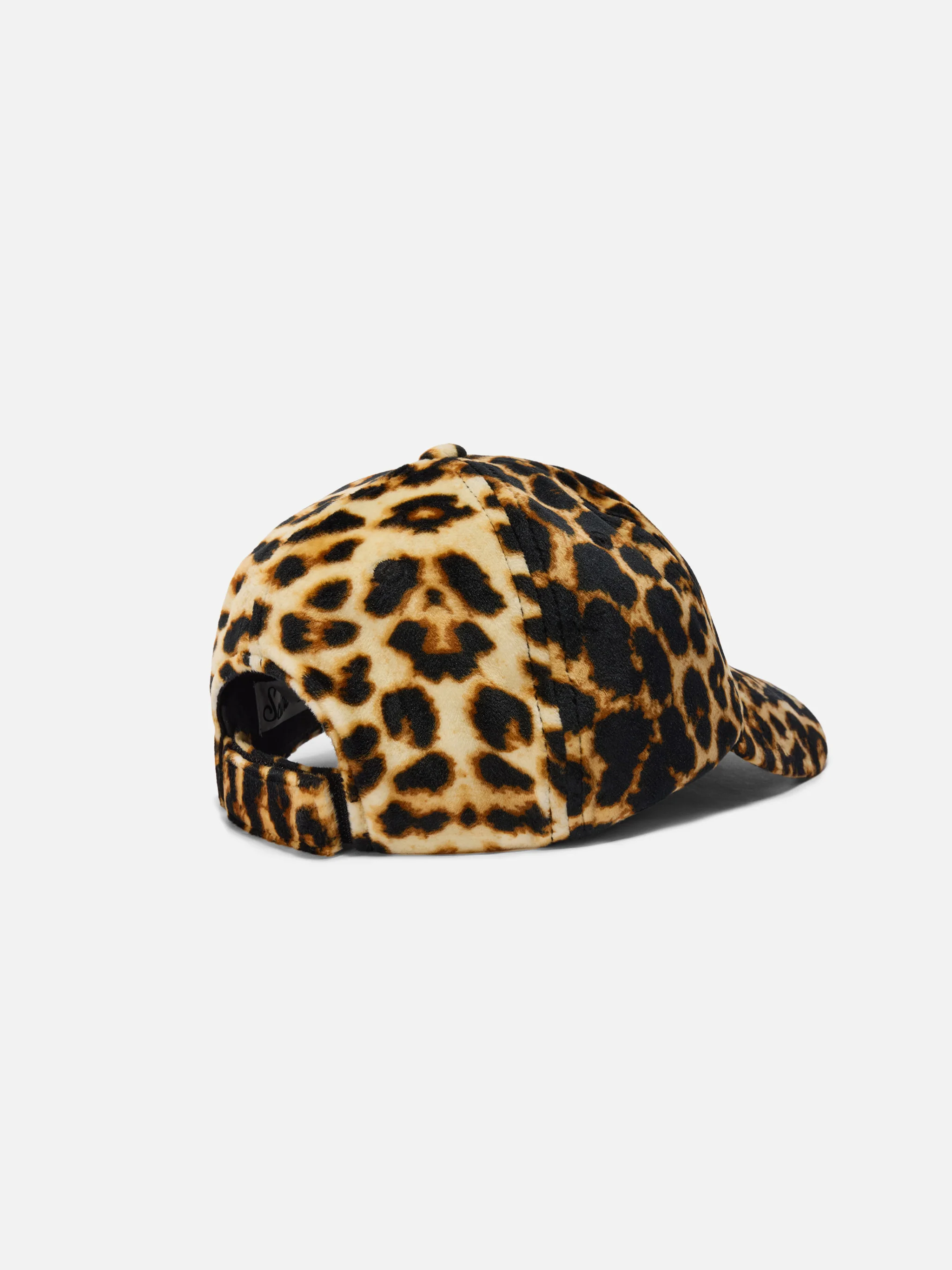 Baseball Cap Velvet in leopard-print velvet - Image 3