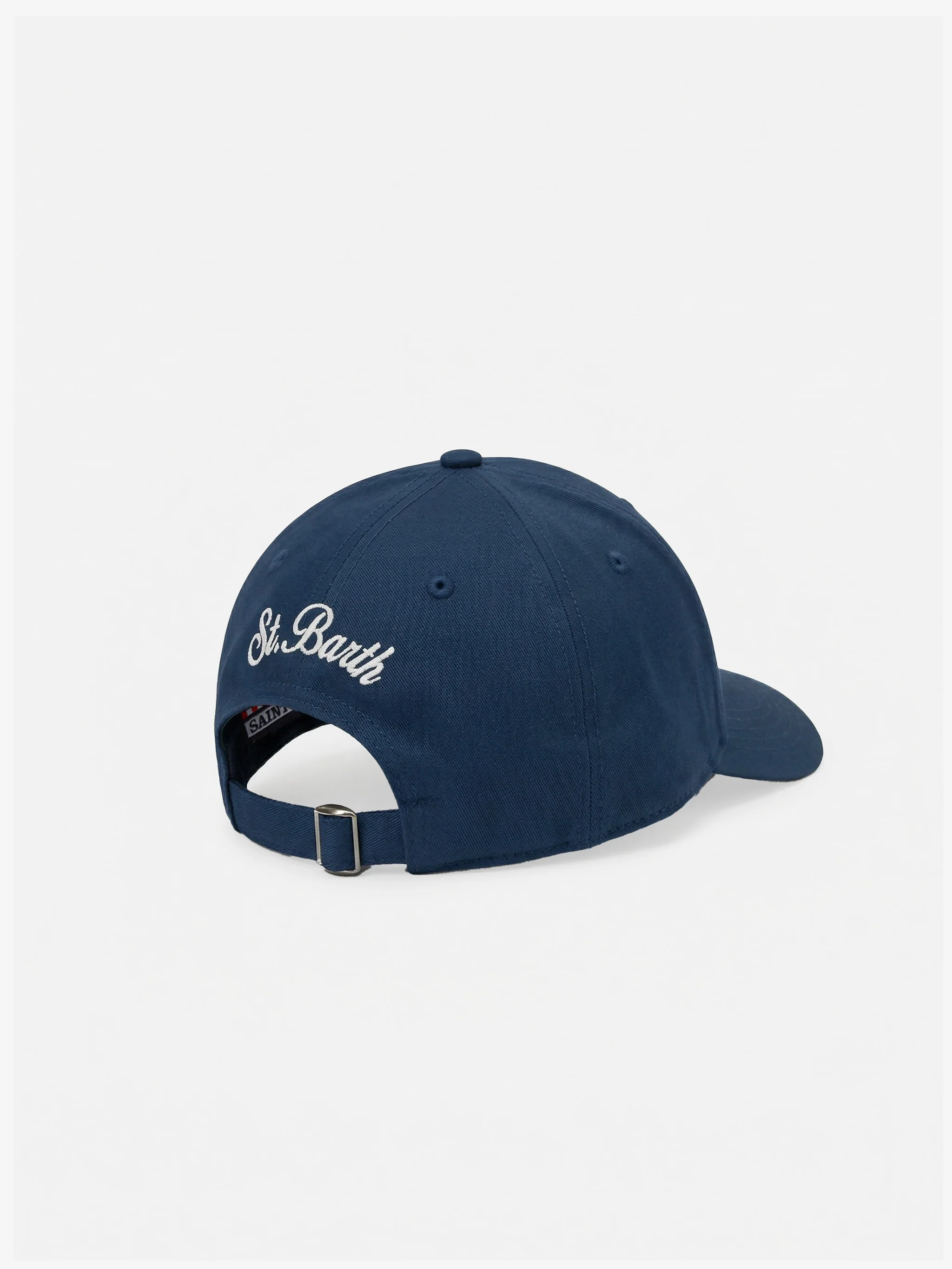 Baseball cap with visor in blue navy with Cigarette embroidery | Special Edition - Image 3