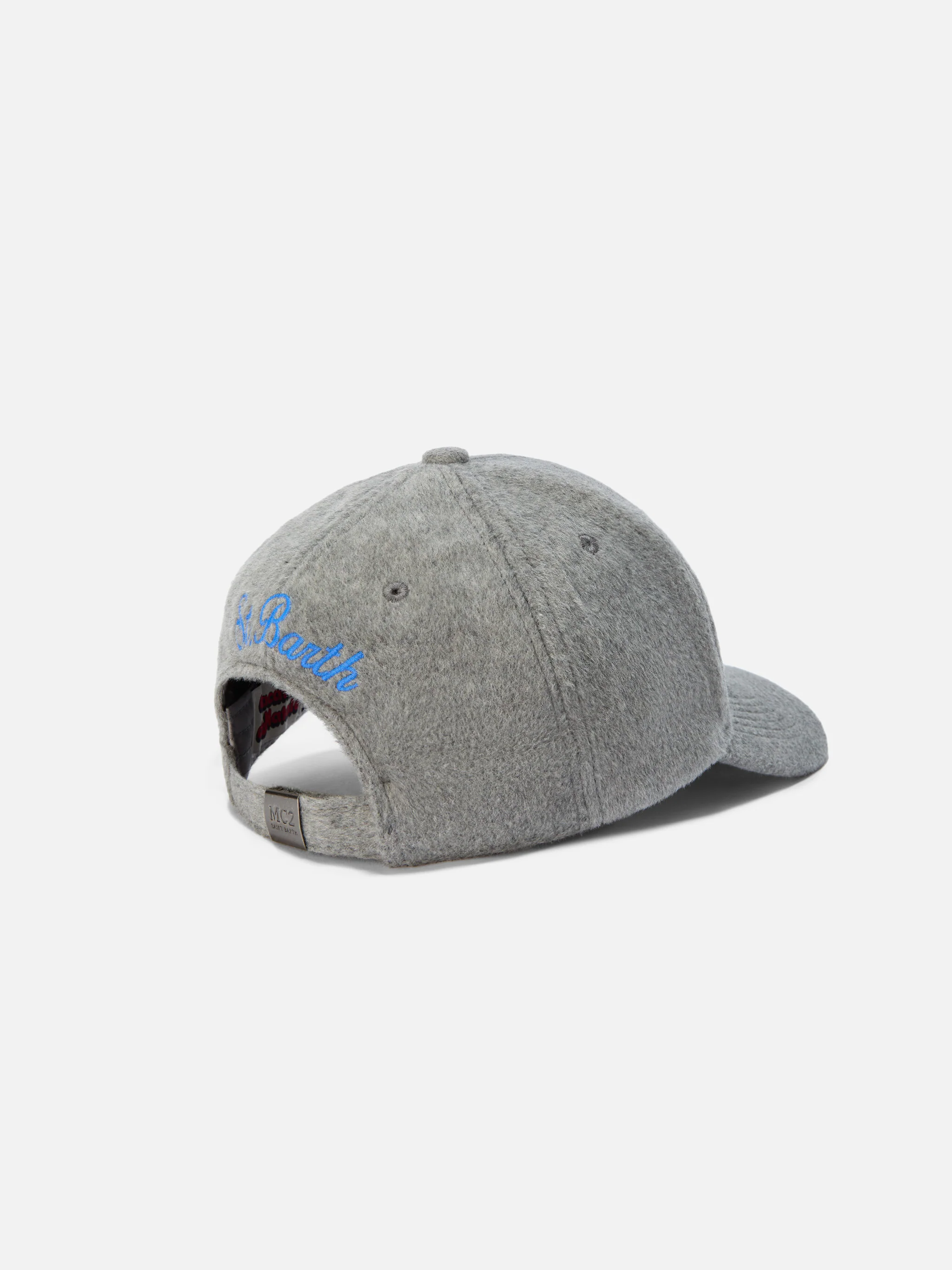 Baseball Cap Wool in wool blend with Christmas Vacation embroidery | VACANZE DI NATALE SPECIAL EDITION - Image 3