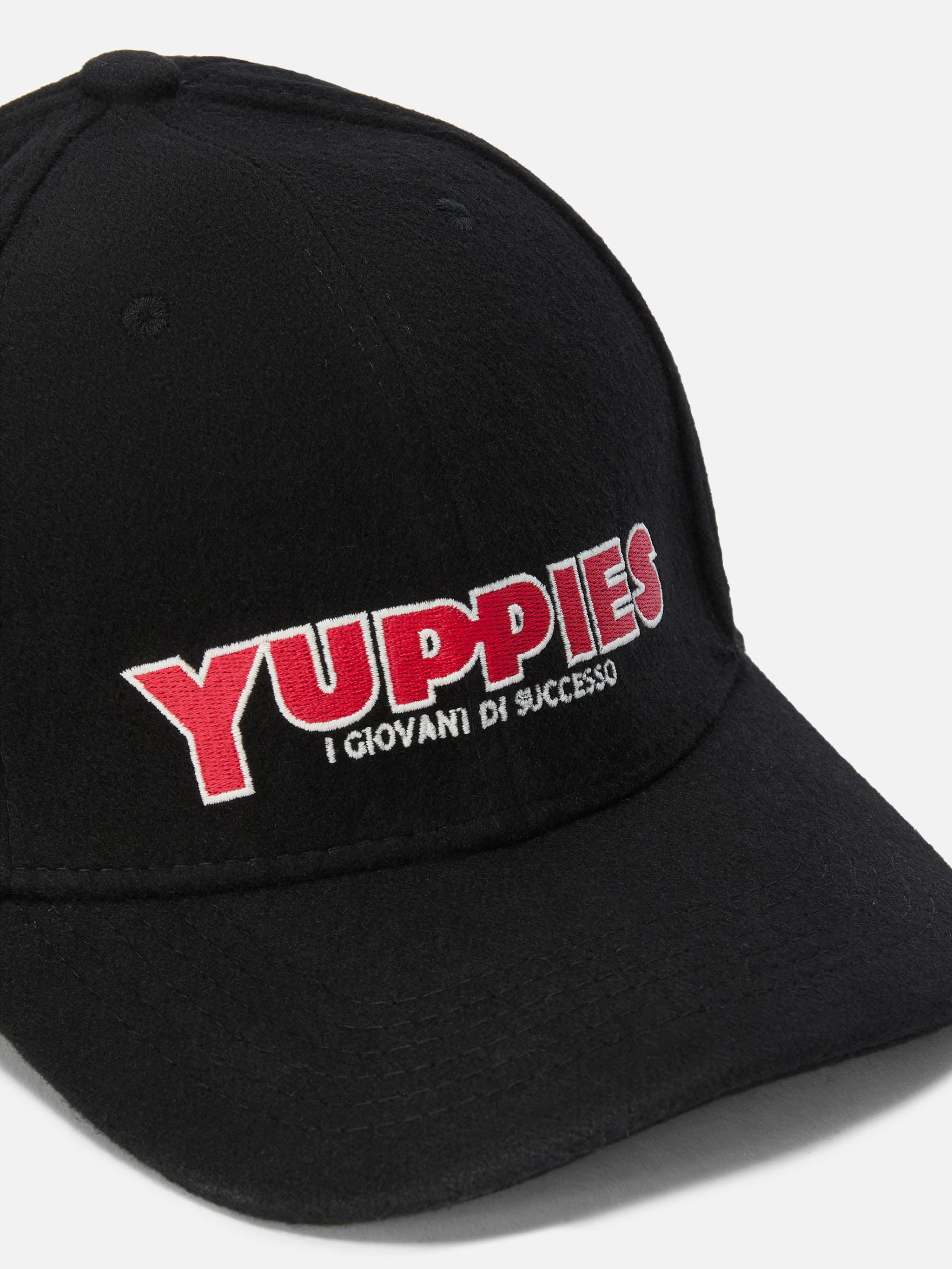 Baseball Cap Wool in wool blend with Yuppies embroidery | YUPPIES SPECIAL EDITION - Image 2