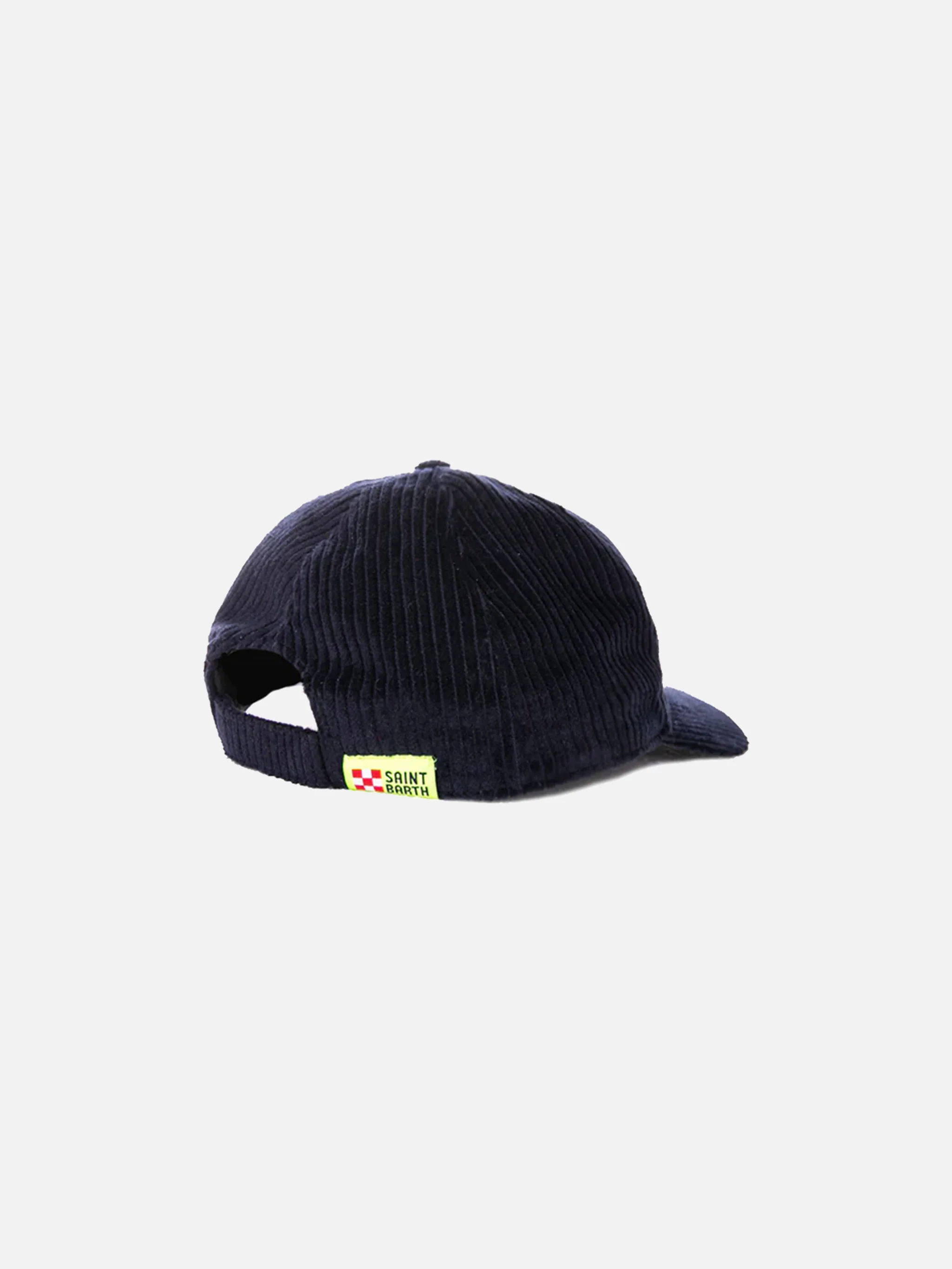 Baseball corduroy cap with Bombardino embroidery - Image 2