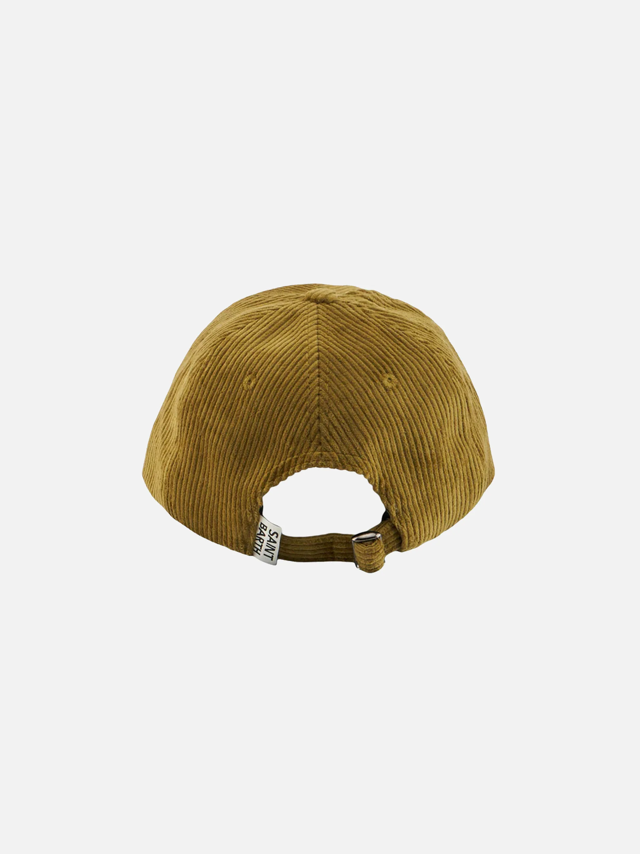Baseball corduroy cap with Cortina embroidery - Image 3