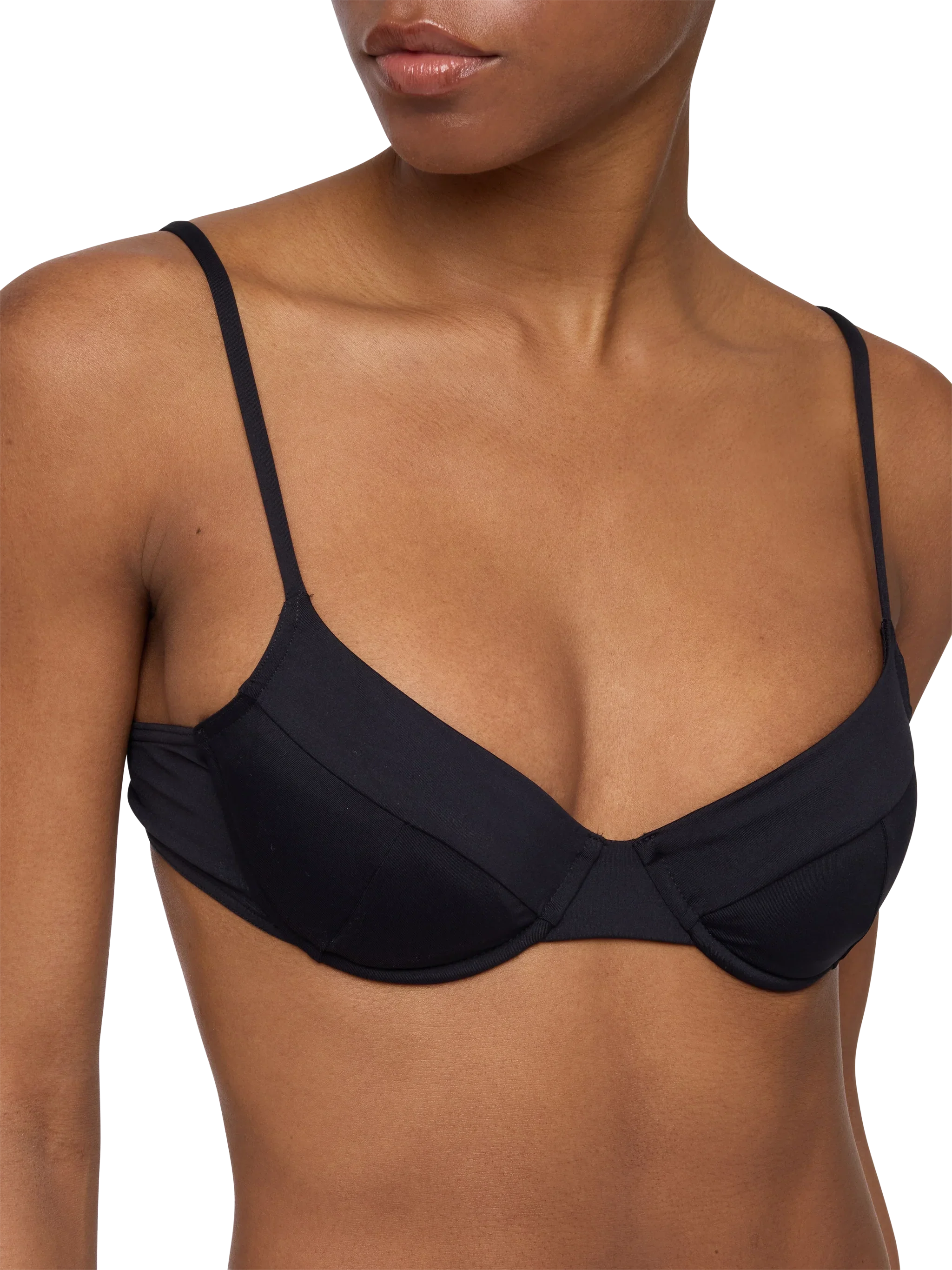 Bea underwired black bralette - Image 3