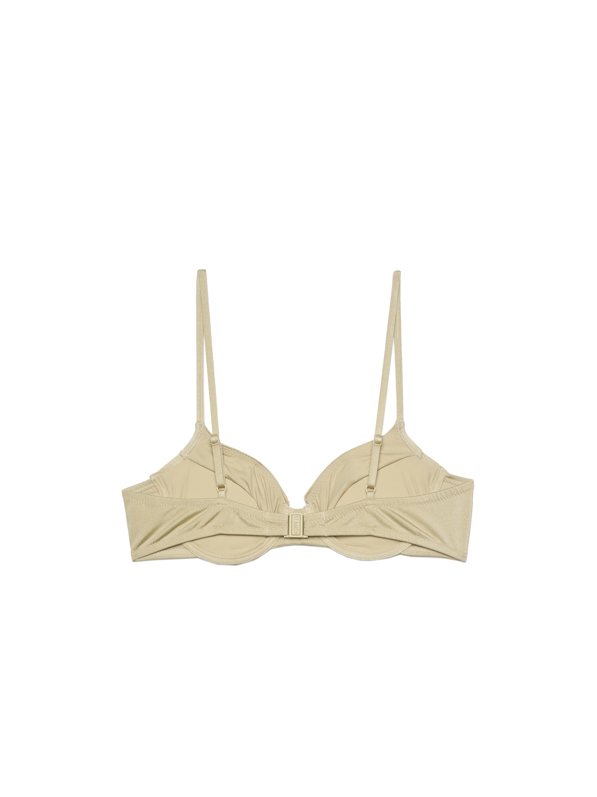 Bea underwired shimmer gold bralette - Image 2
