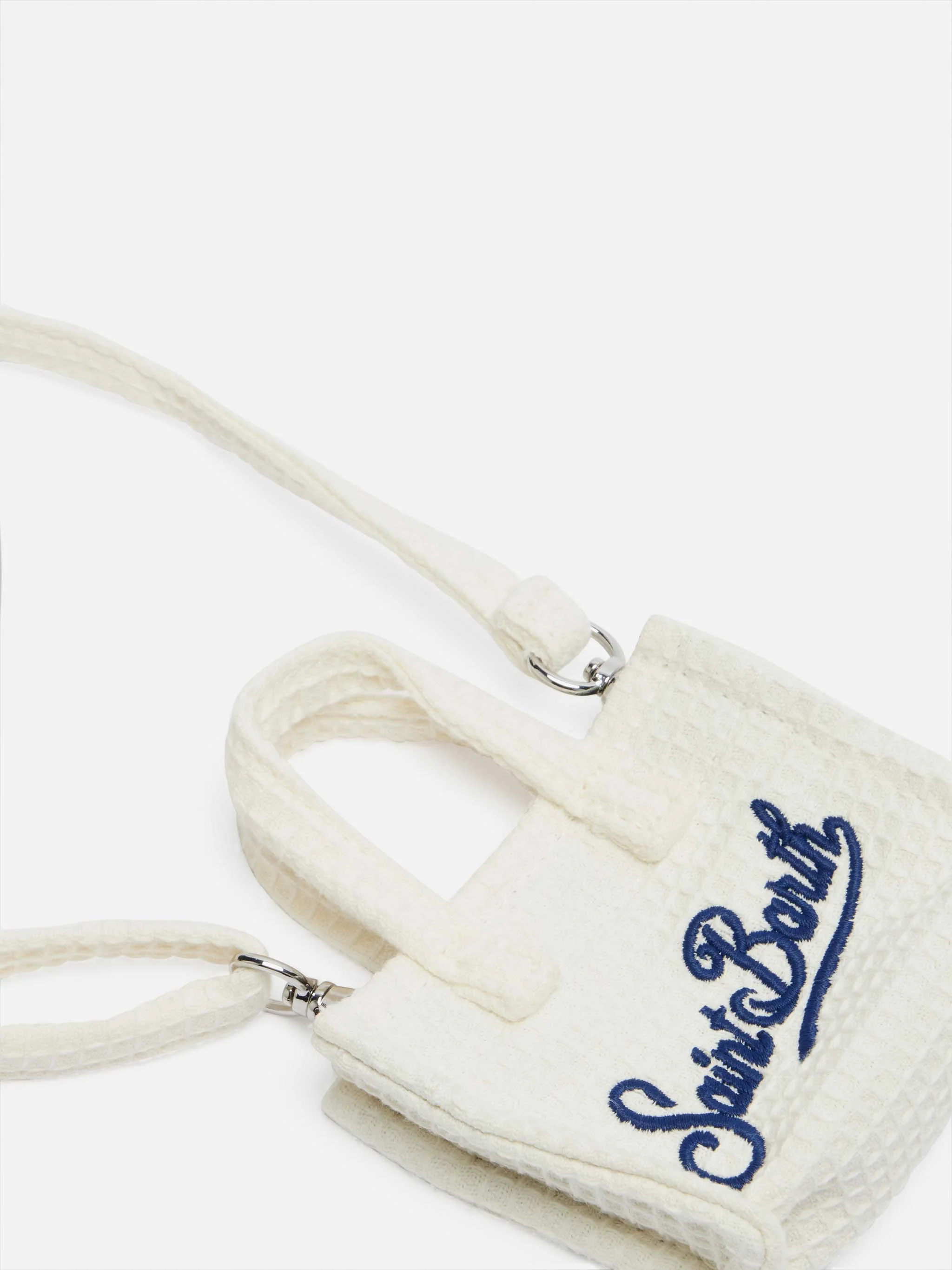 Beige cotton honeycomb Key Holder - Image 3