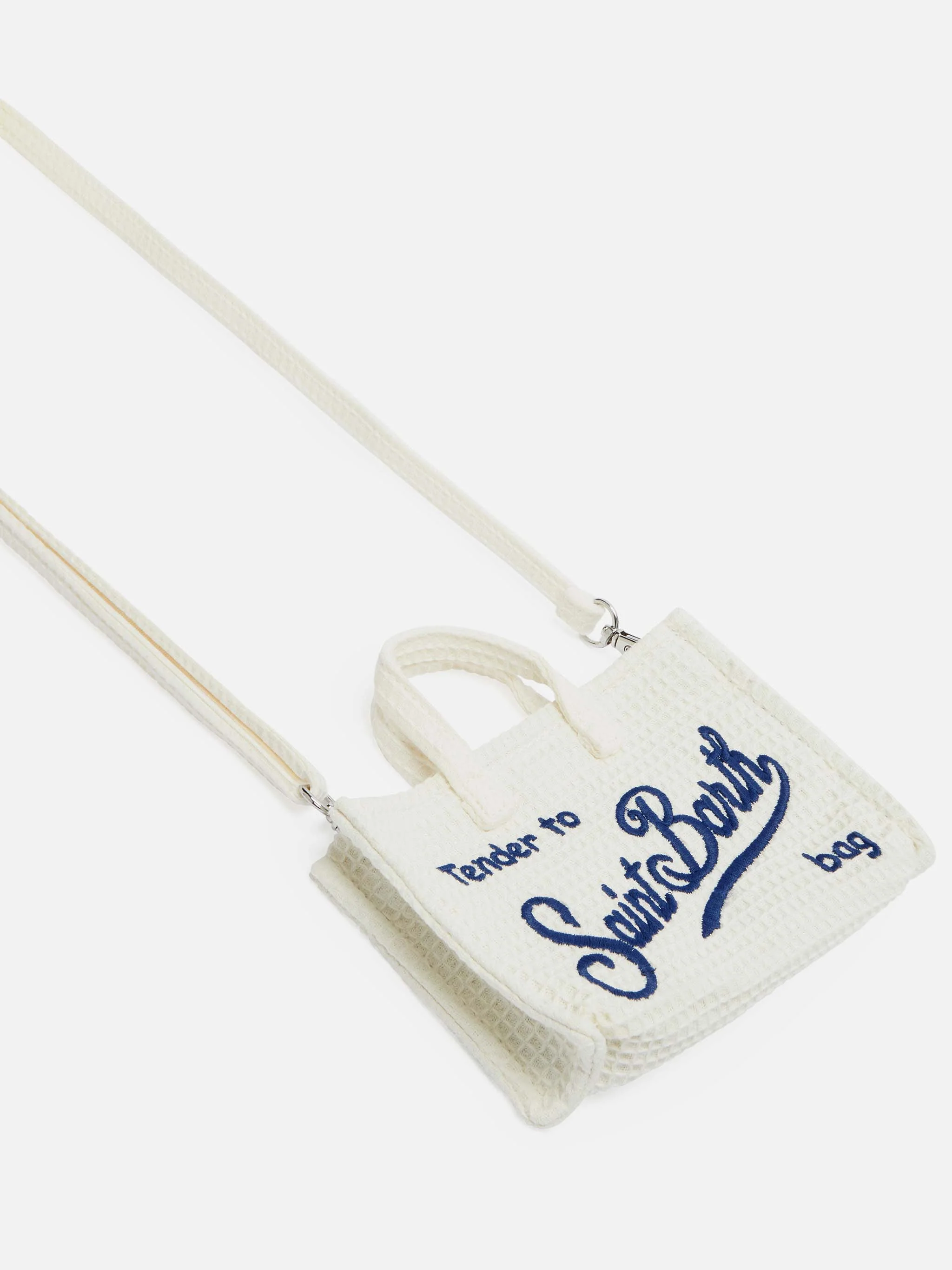 Beige honeycomb Phone Bag - Image 3