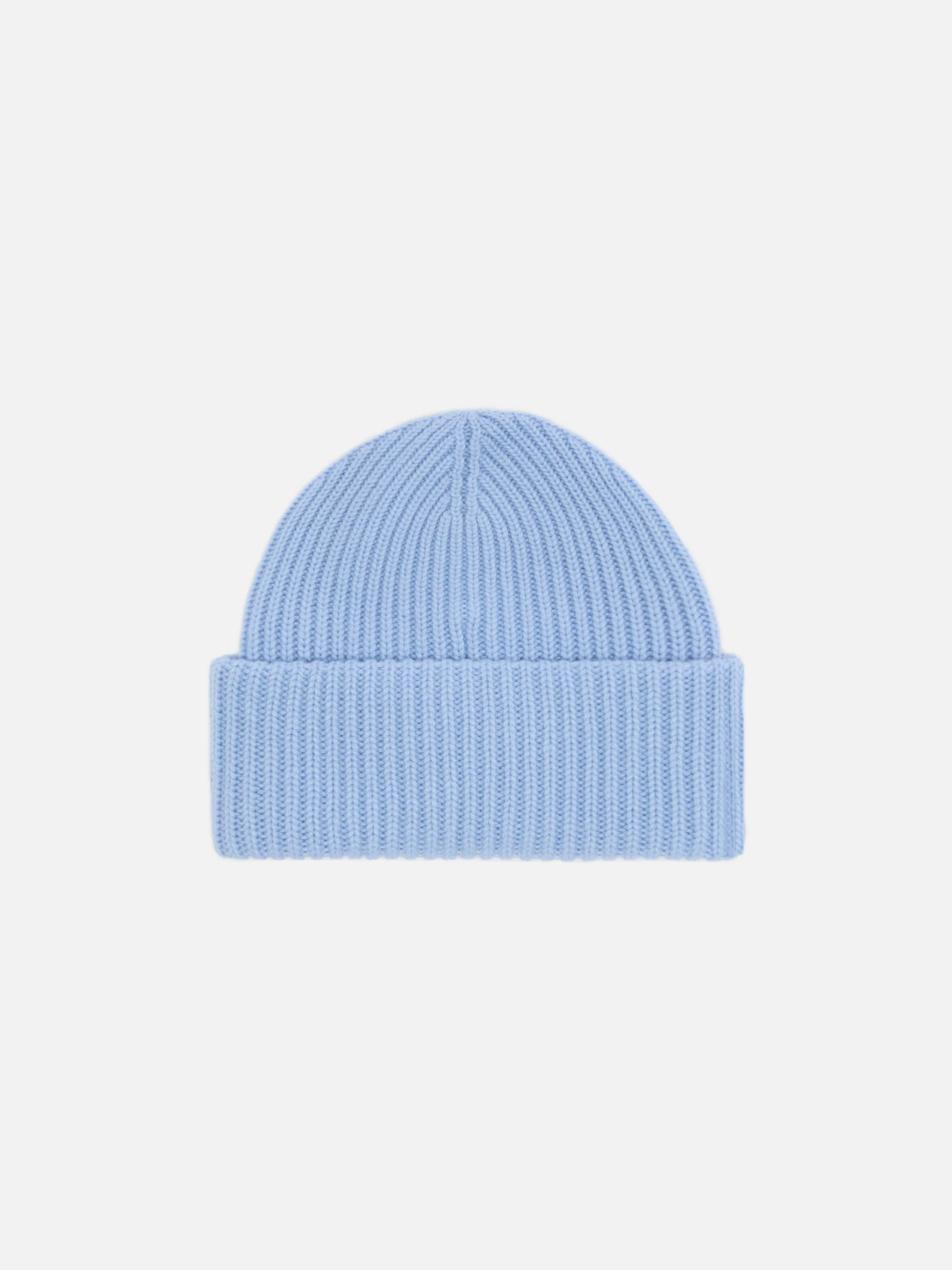 Light blue ribbed beanie Berry Jr with St. Barth patch - Image 3