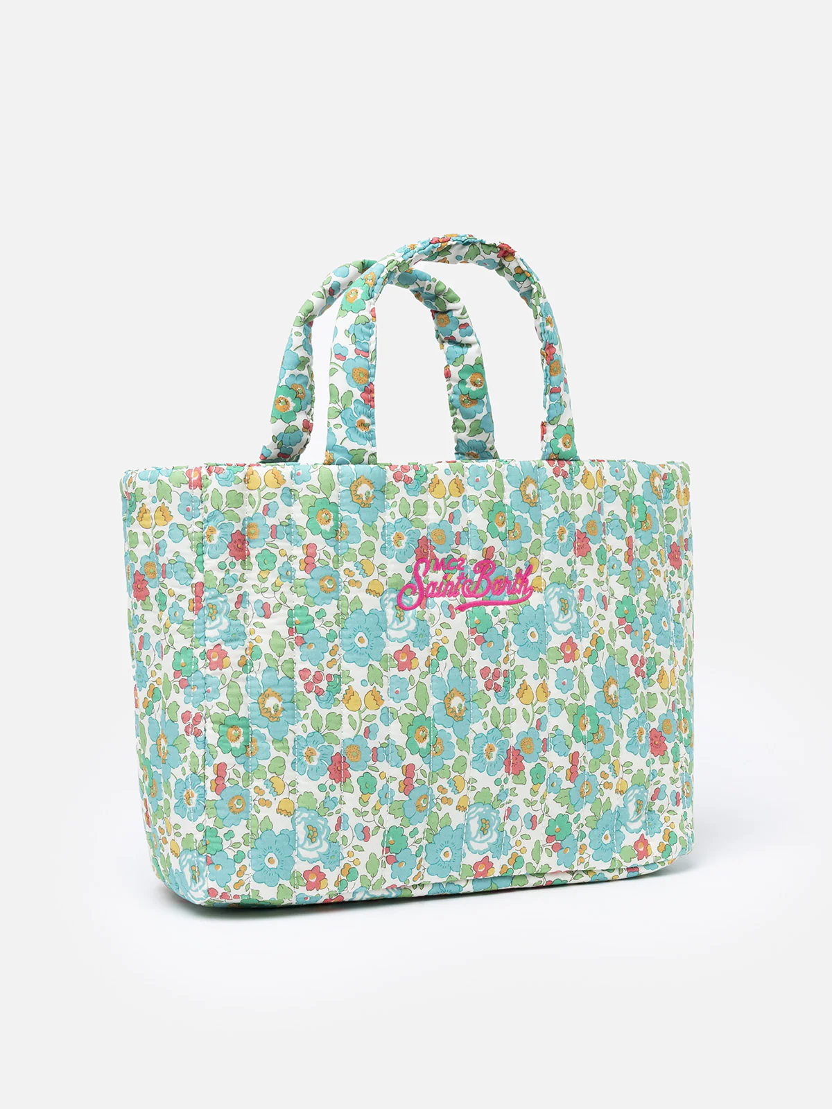 Betsy quilted Soft Tote Mid bag | MADE WITH LIBERTY FABRIC - Image 4