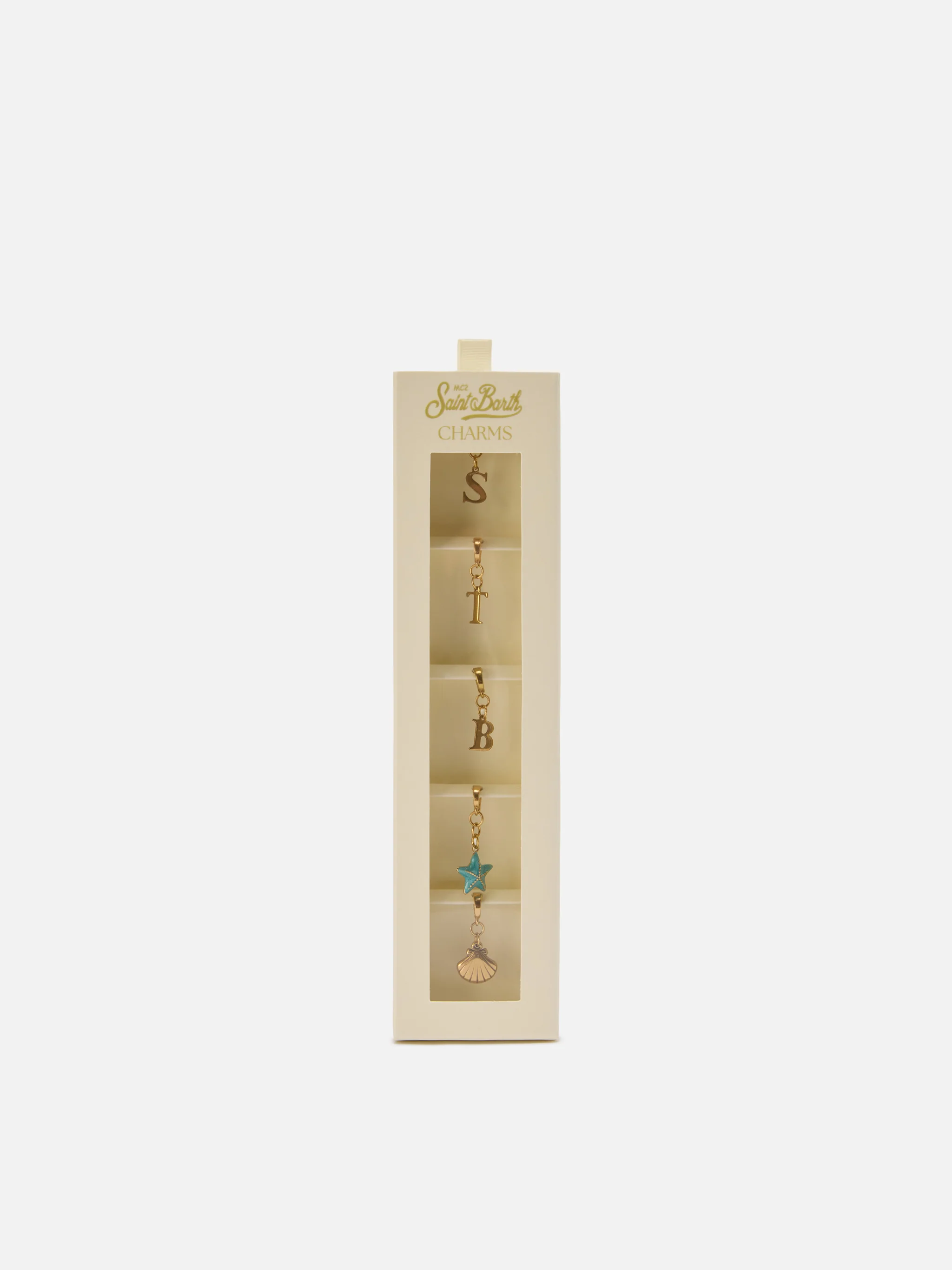 Bikini charms set with tropical-themed pendants