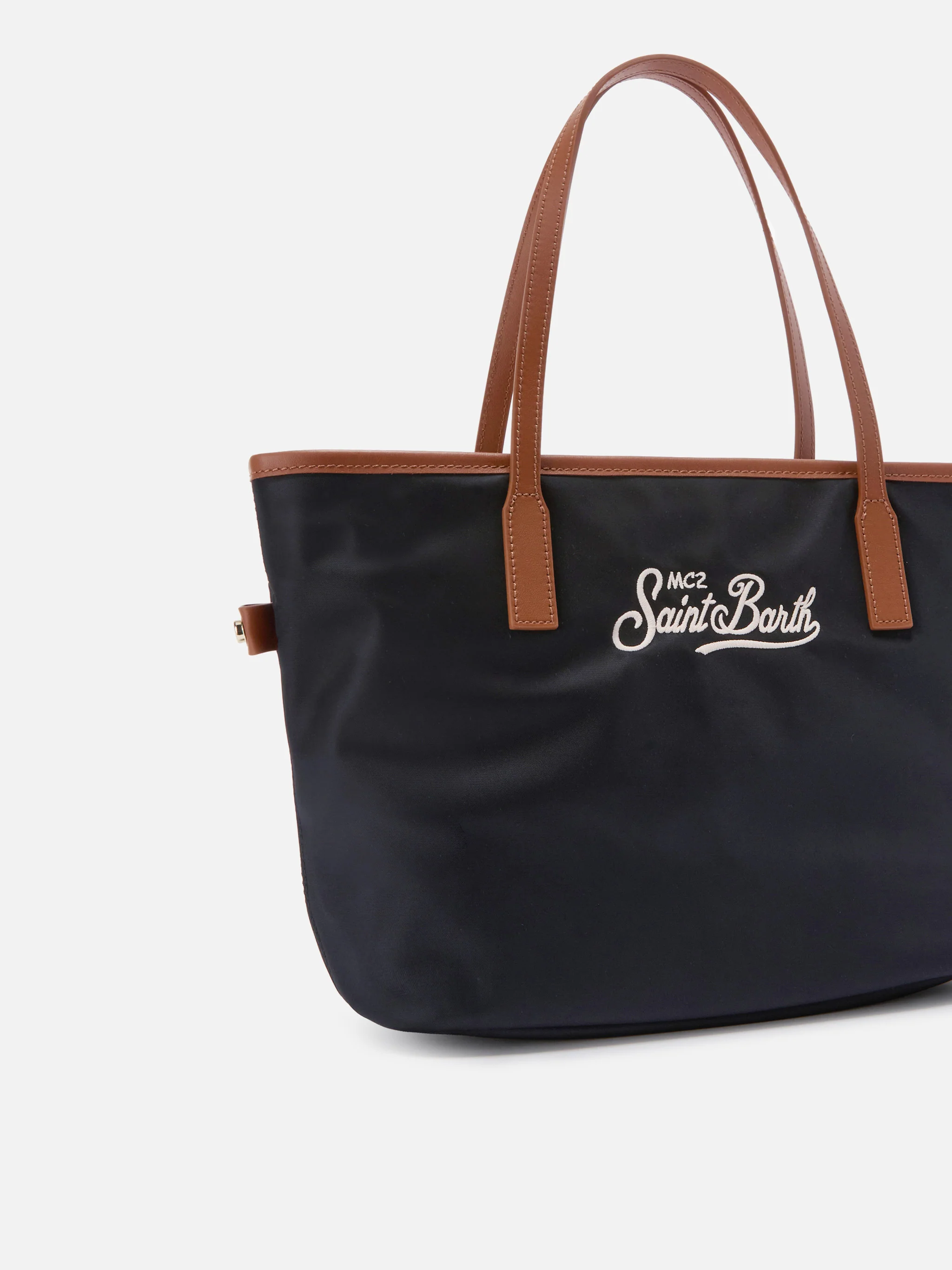 Black City medium nylon bag - Image 3