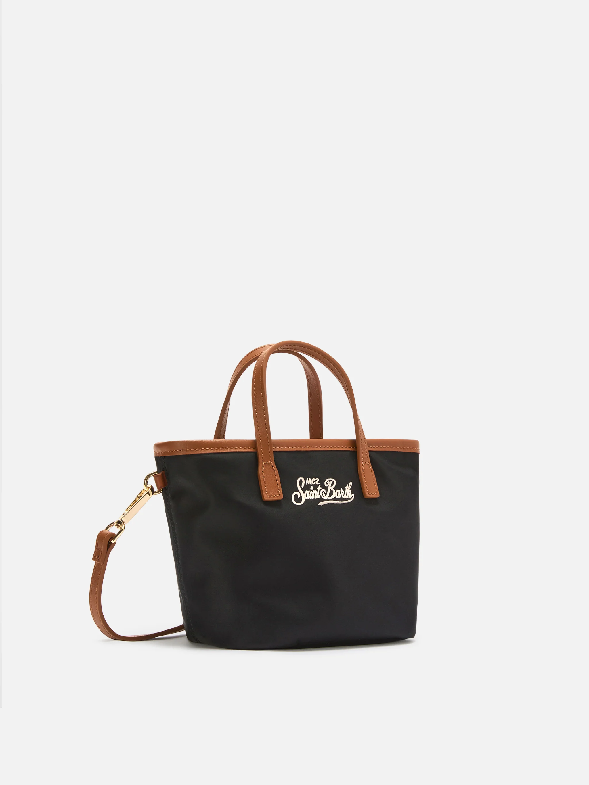 Black City mini nylon bag - Image 3