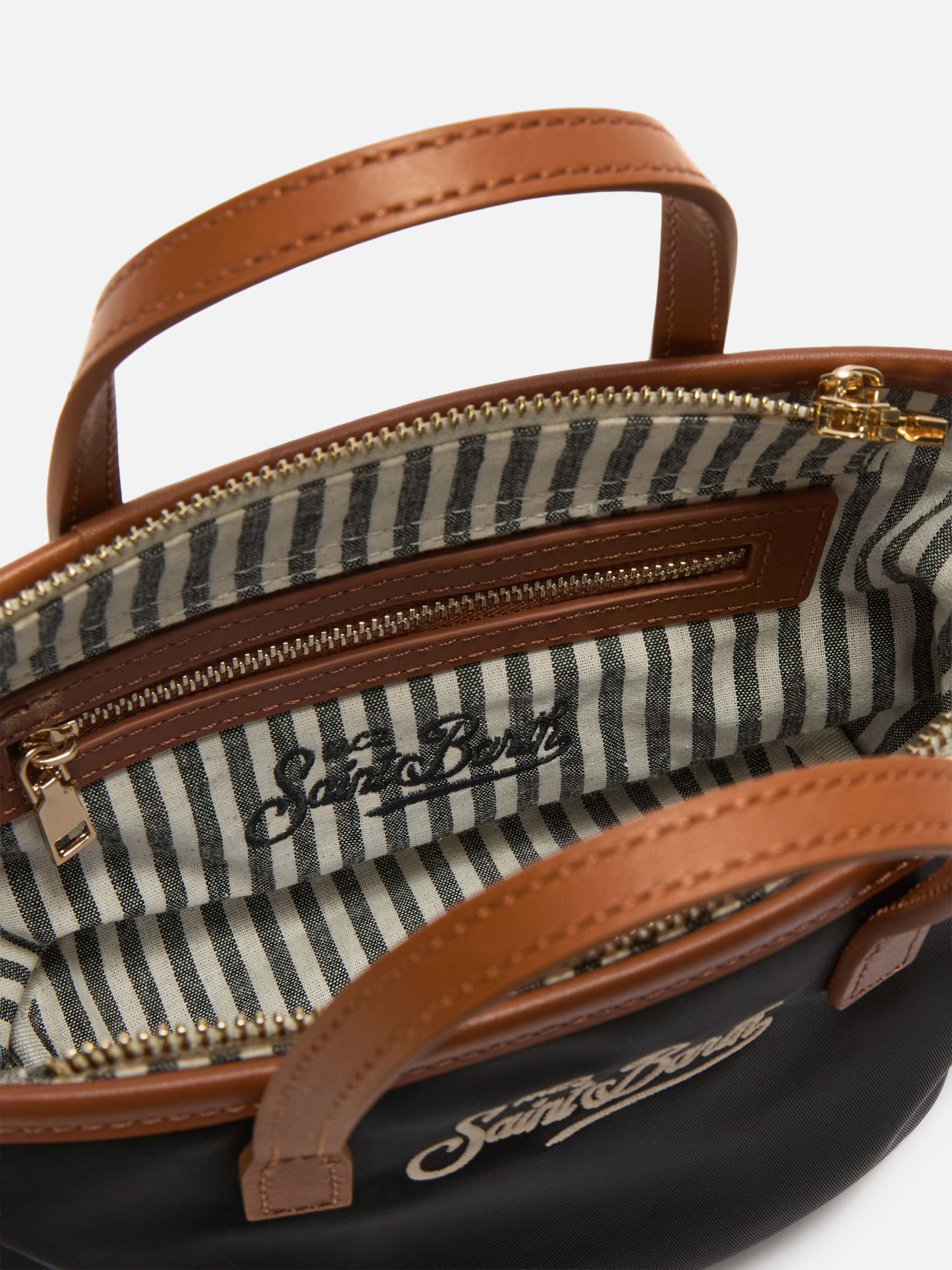 Black City mini nylon bag - Image 5