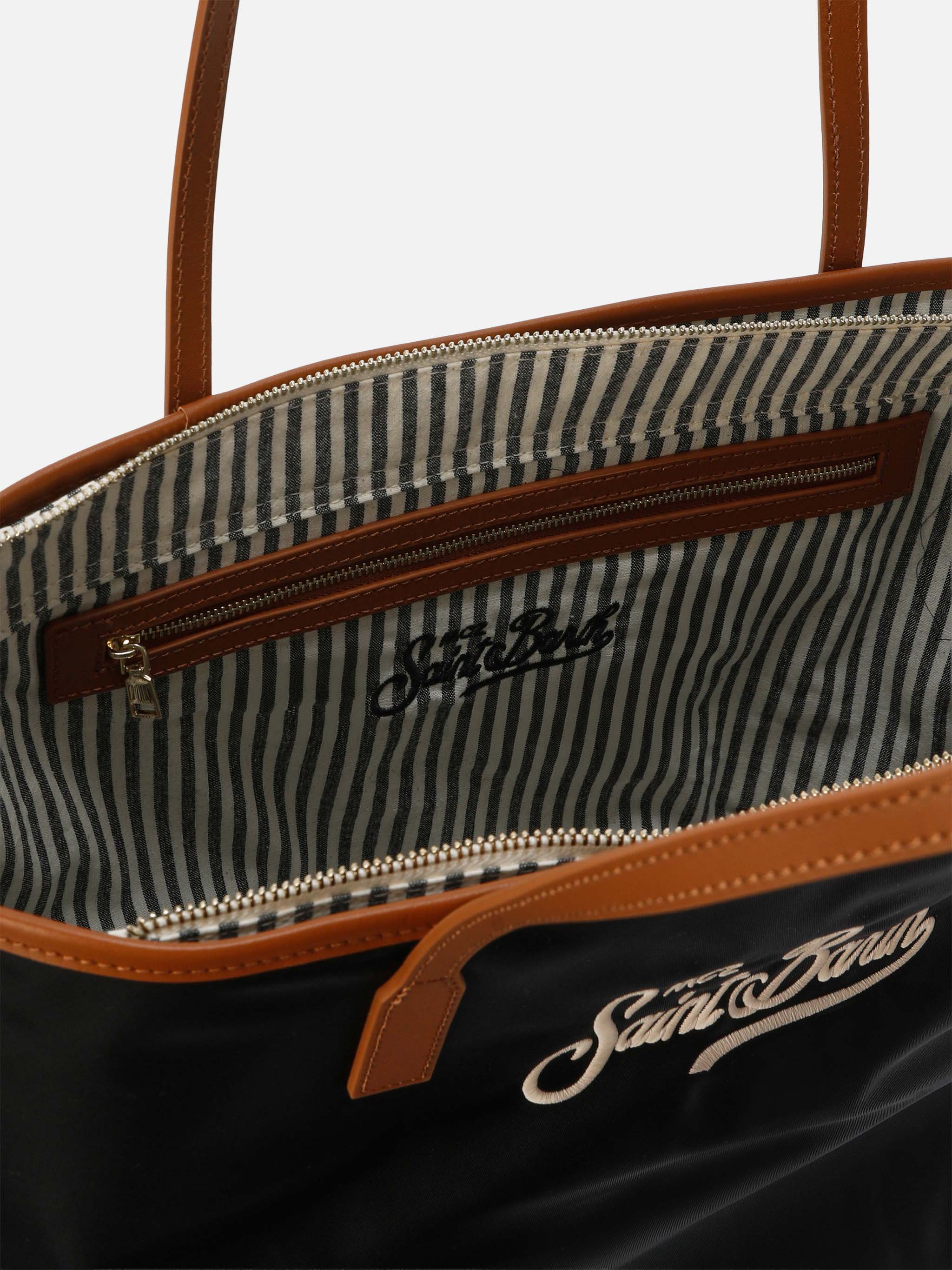 Black City nylon regular bag - Image 4