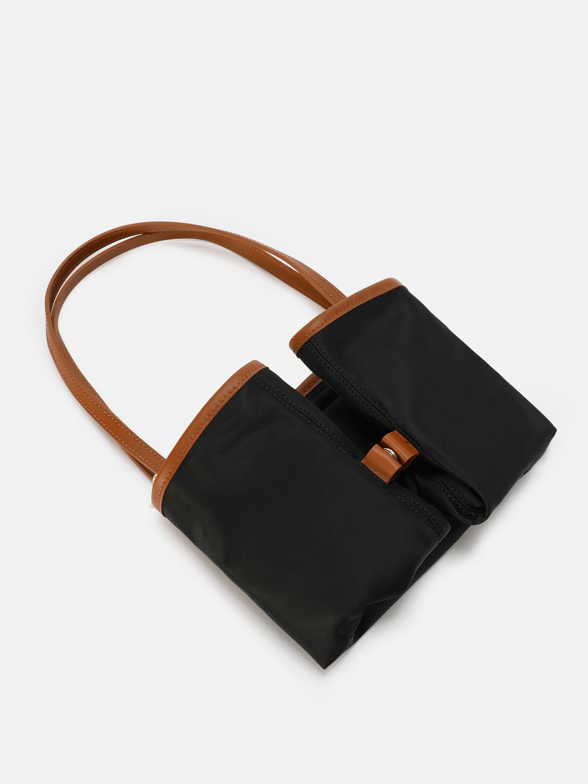 Black City nylon regular bag - Image 5