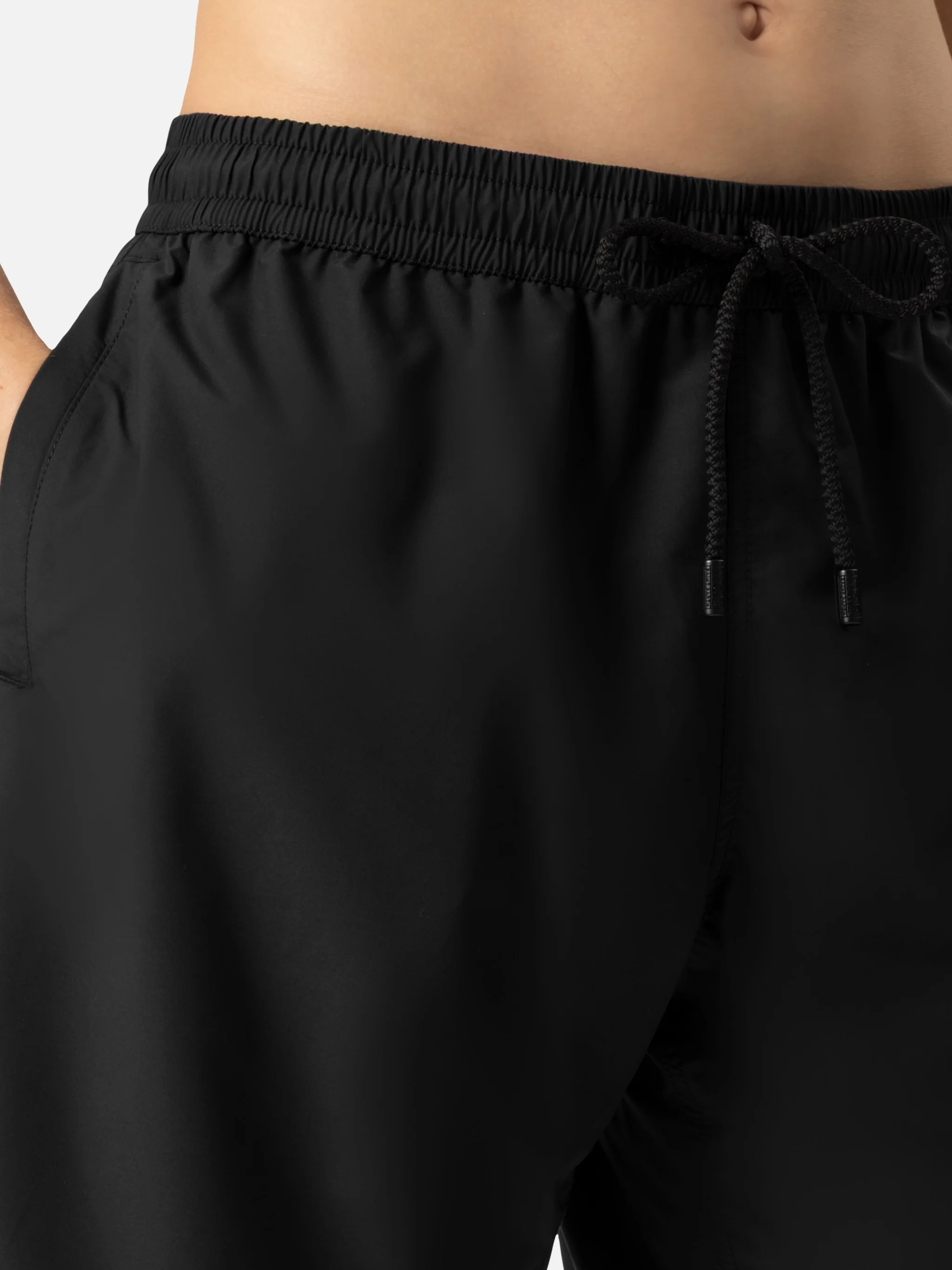 Black long swim shorts Patmos - Image 6