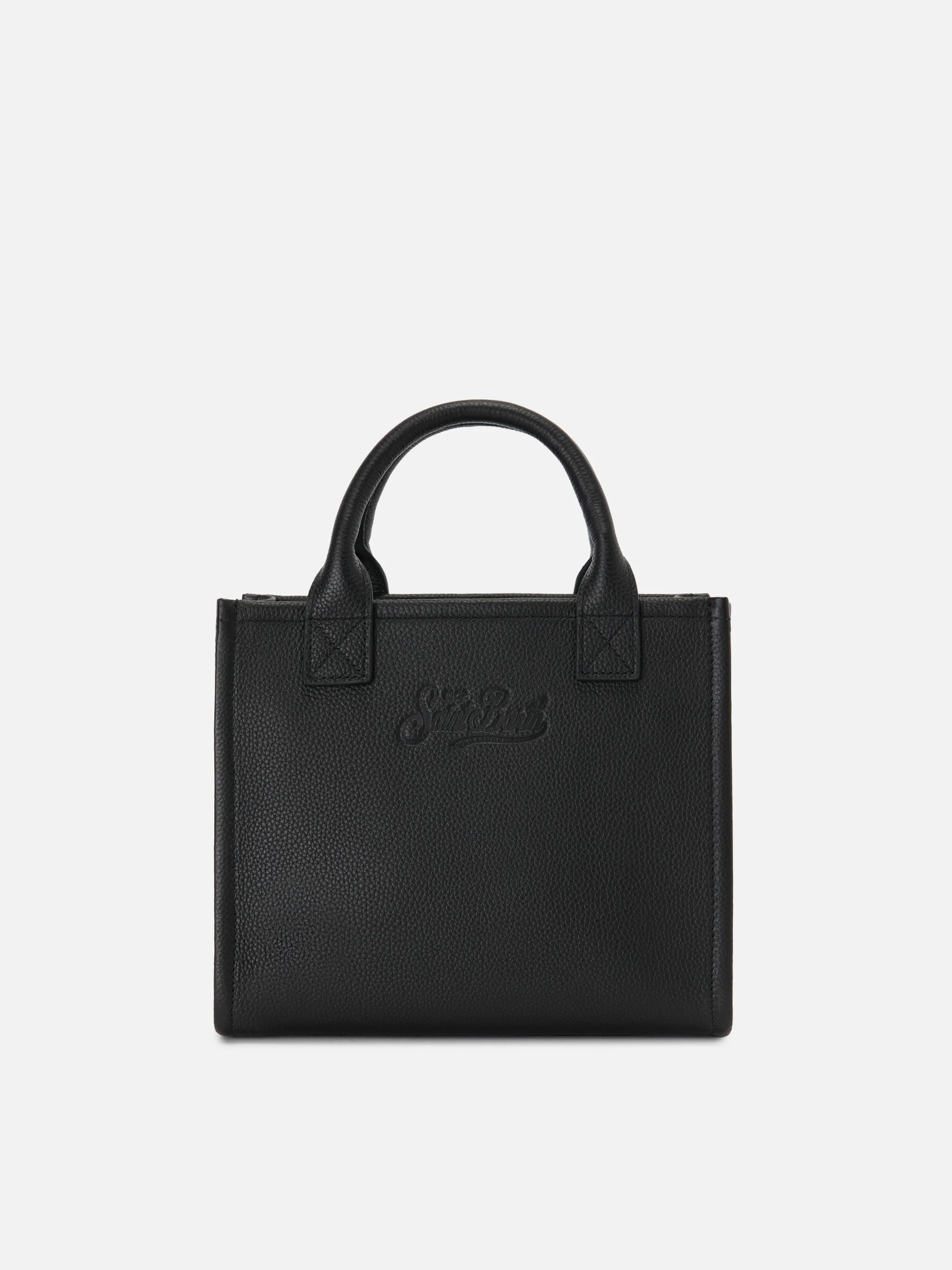 Black pebbled leather Vanity medium bag - Image 3